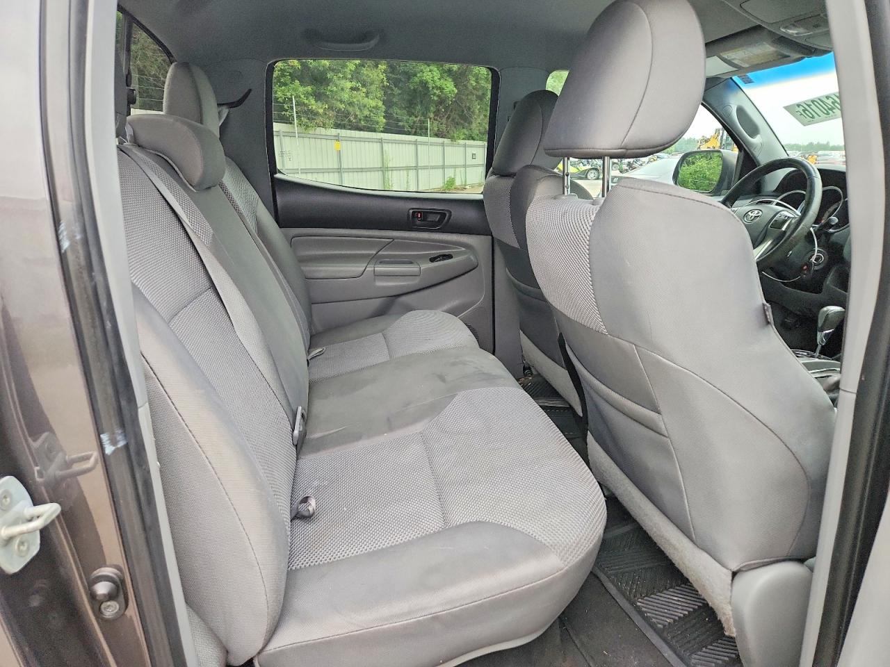 2013 Toyota Tacoma Prerunner V6 Gray vin: 5TFJU4GNXDX035448