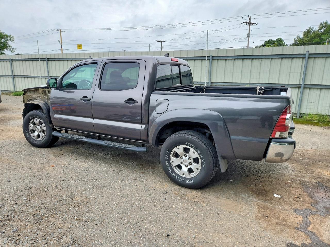 2013 Toyota Tacoma Prerunner V6 Gray vin: 5TFJU4GNXDX035448