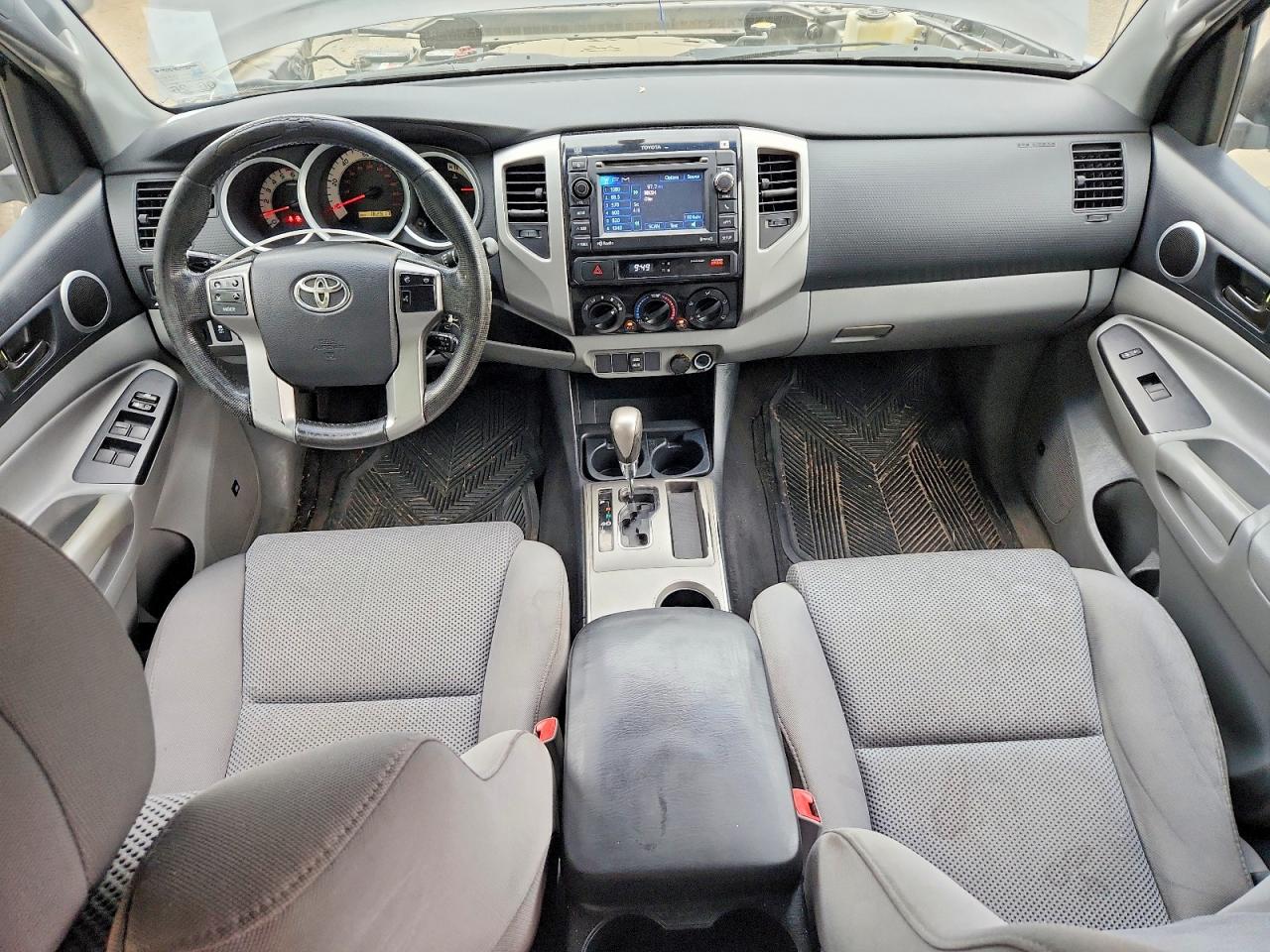 2013 Toyota Tacoma Prerunner V6 Gray vin: 5TFJU4GNXDX035448