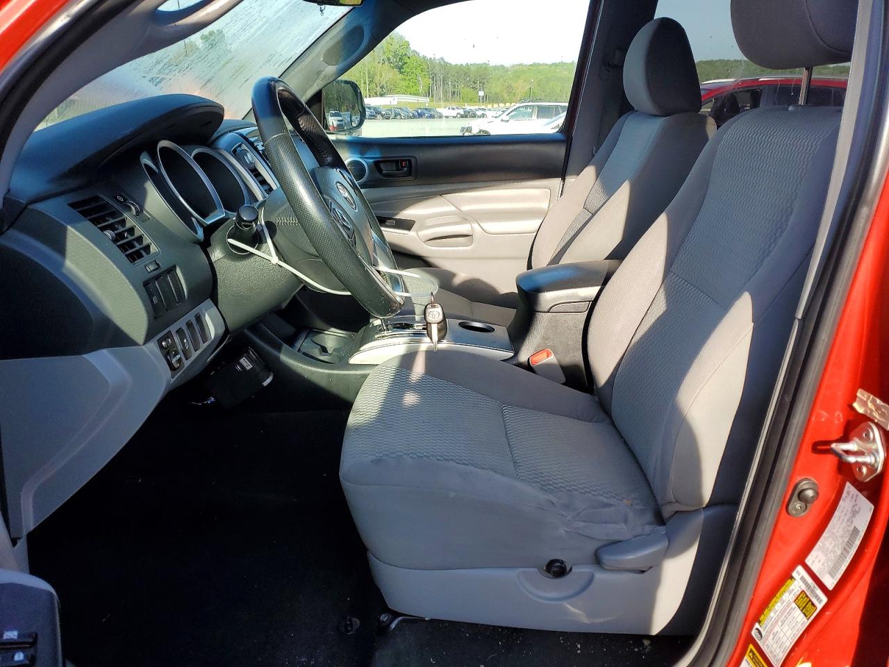 2015 Toyota Tacoma Prerunner V6 Красный vin: 5TFJU4GNXFX085690