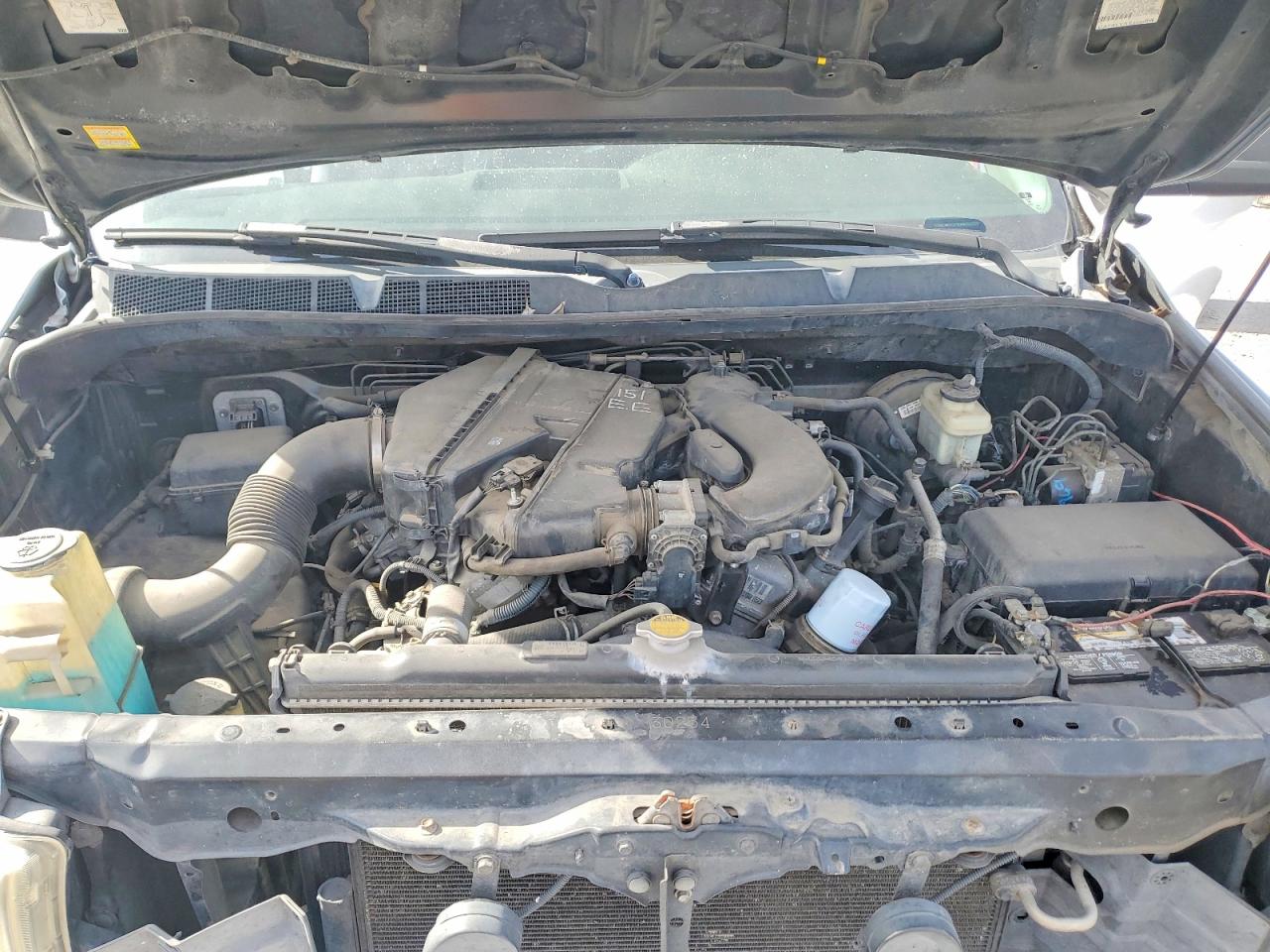 2007 Toyota Tundra Base White vin: 5TFJU52187X002933