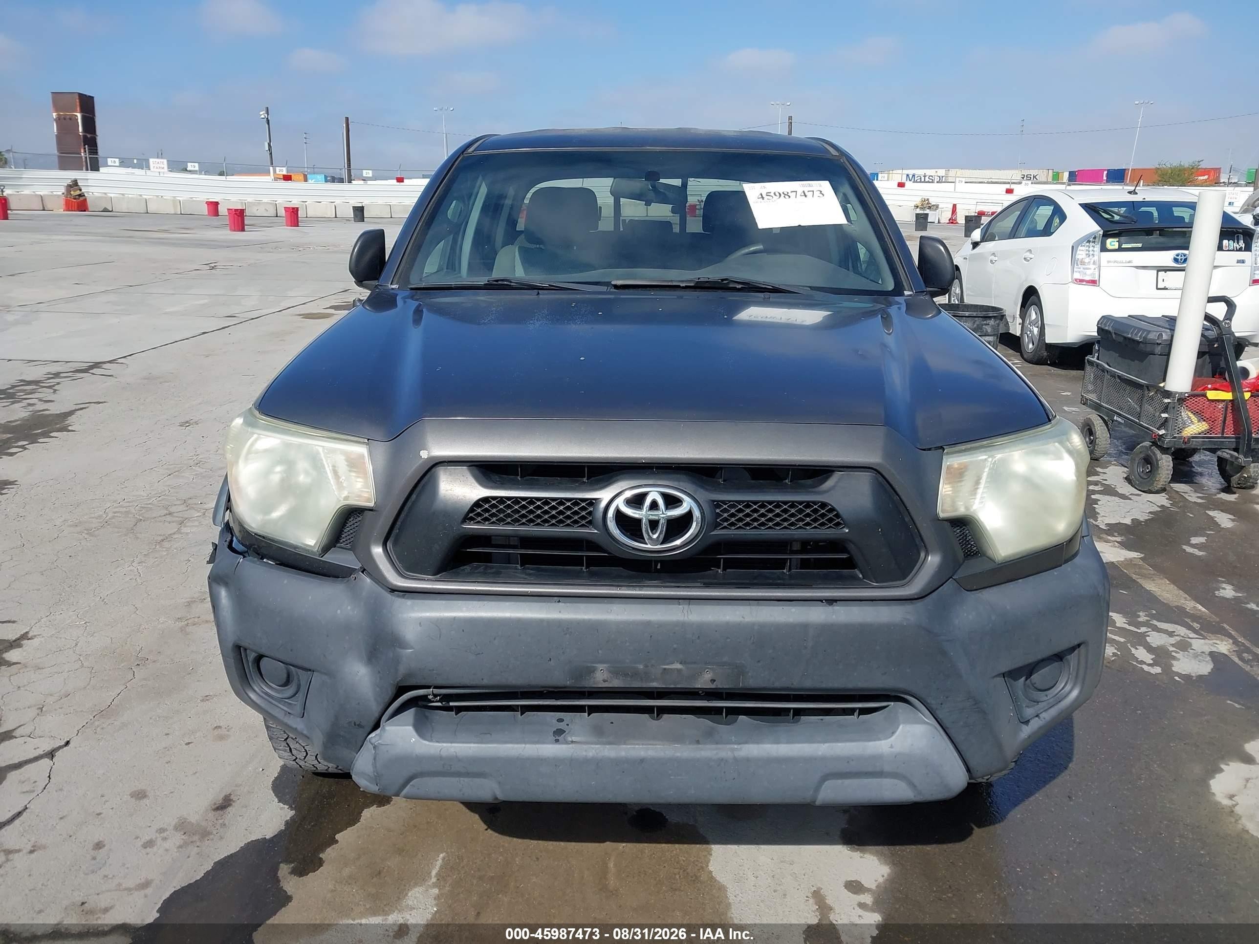 2014 Toyota Tacoma   Gray vin: 5TFJX4CN2EX040626