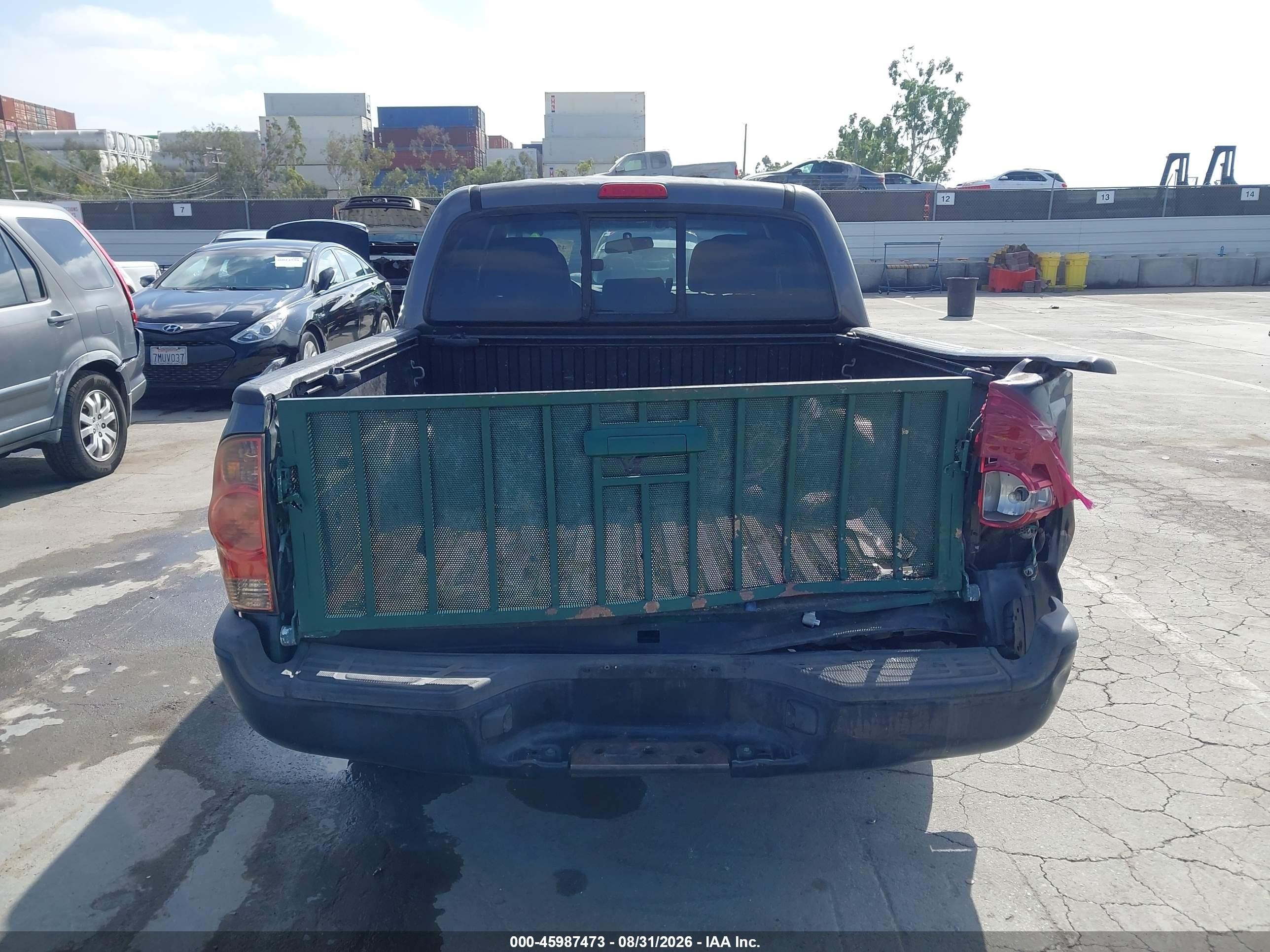 2014 Toyota Tacoma   Gray vin: 5TFJX4CN2EX040626