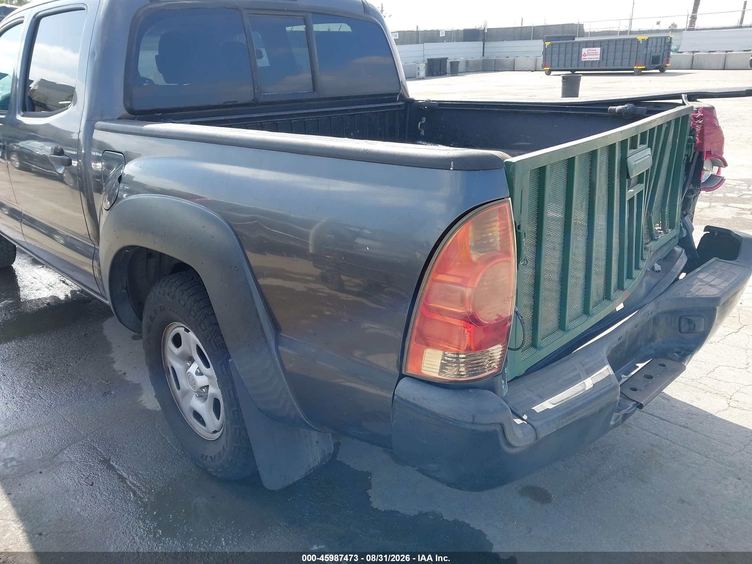 2014 Toyota Tacoma   Gray vin: 5TFJX4CN2EX040626