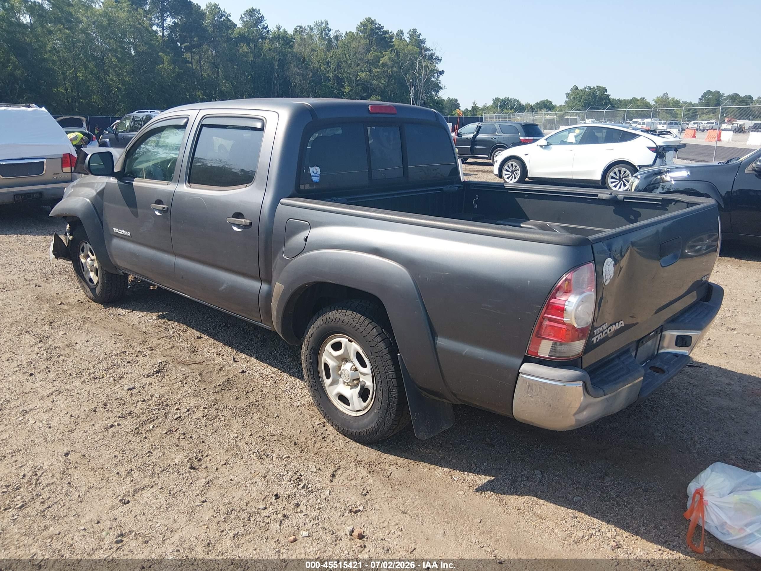 2013 Toyota Tacoma   Серый vin: 5TFJX4CN3DX032467