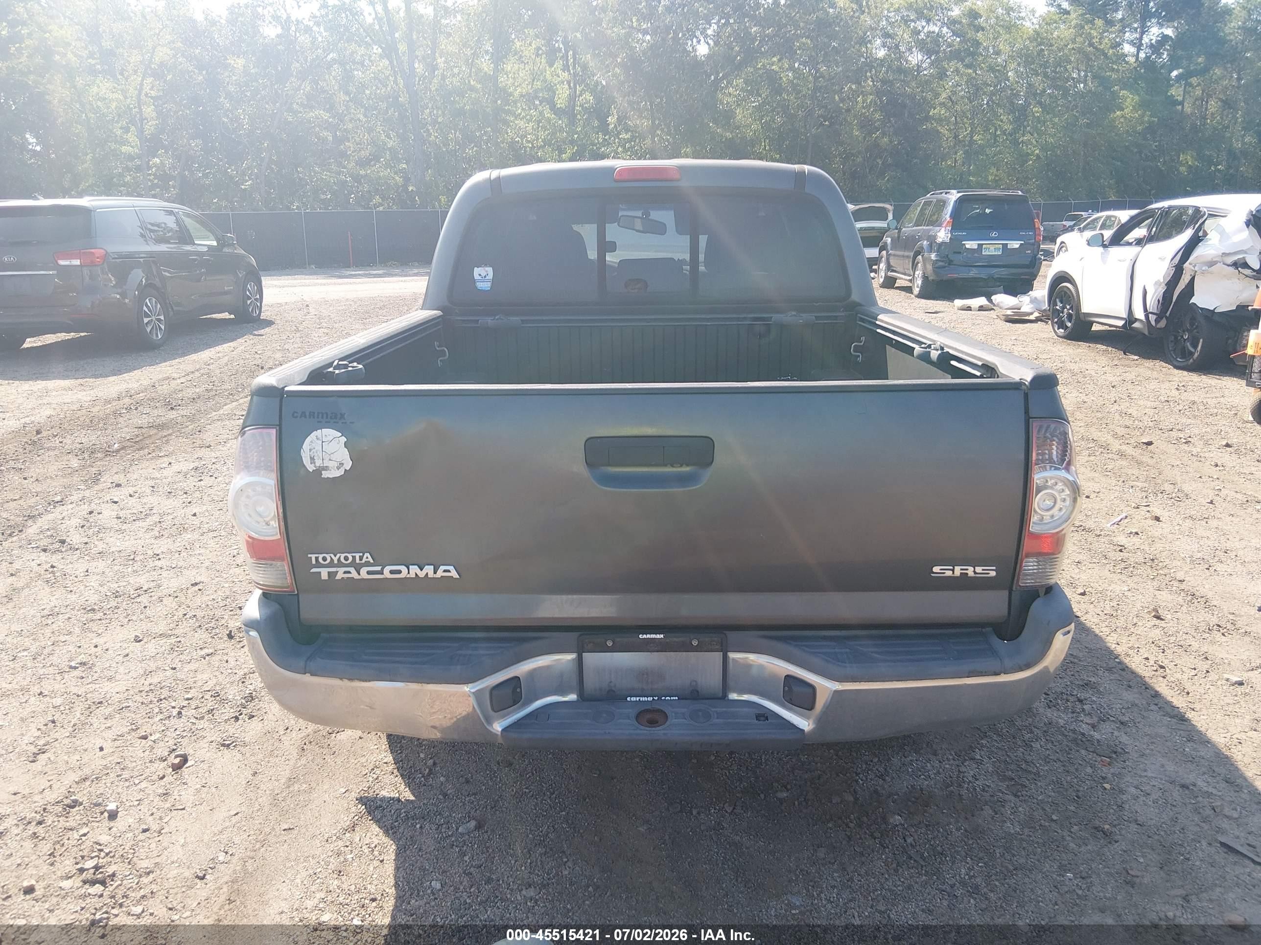 2013 Toyota Tacoma   Серый vin: 5TFJX4CN3DX032467