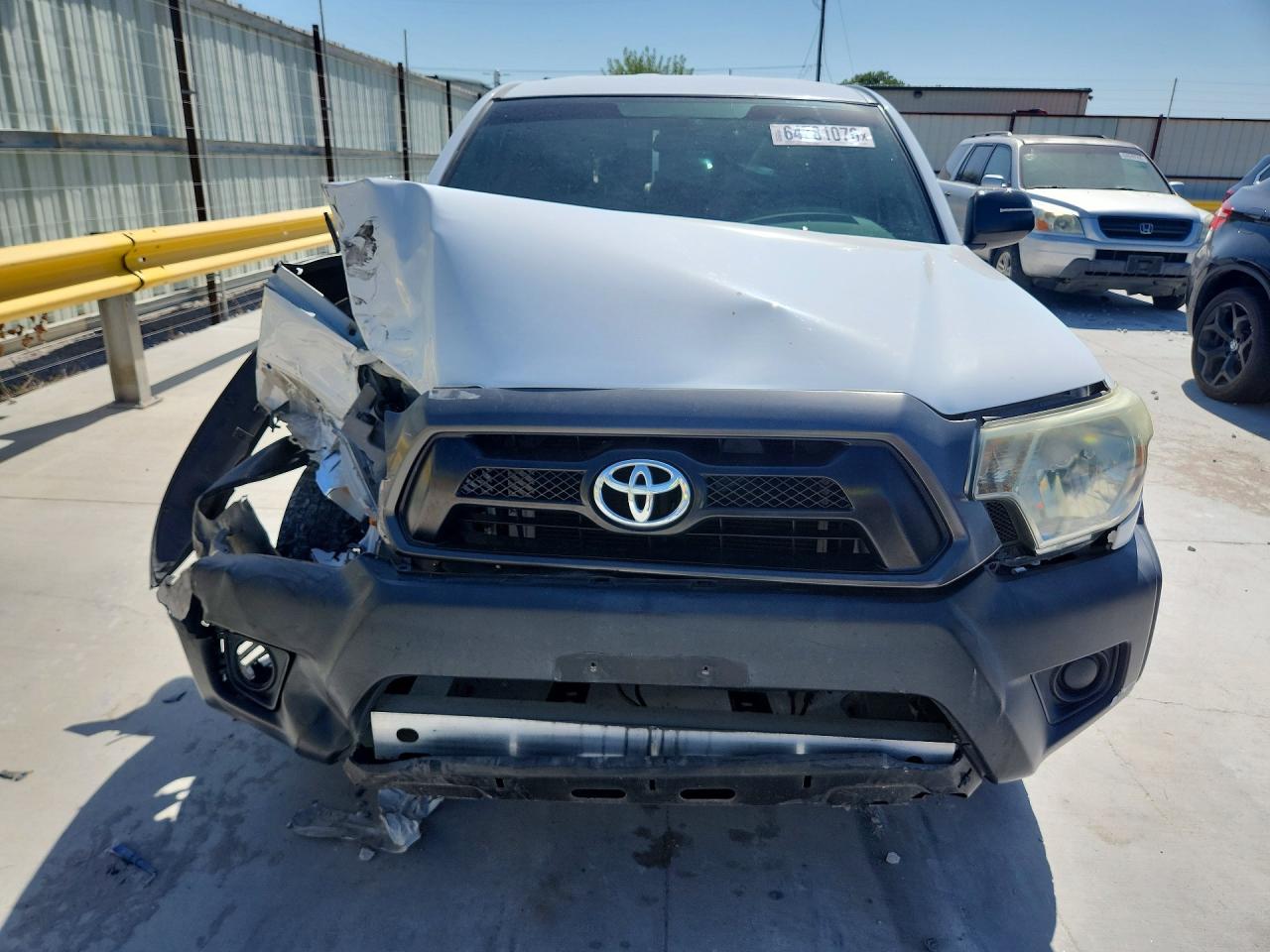 2014 Toyota Tacoma Double Cab White vin: 5TFJX4CN3EX041235
