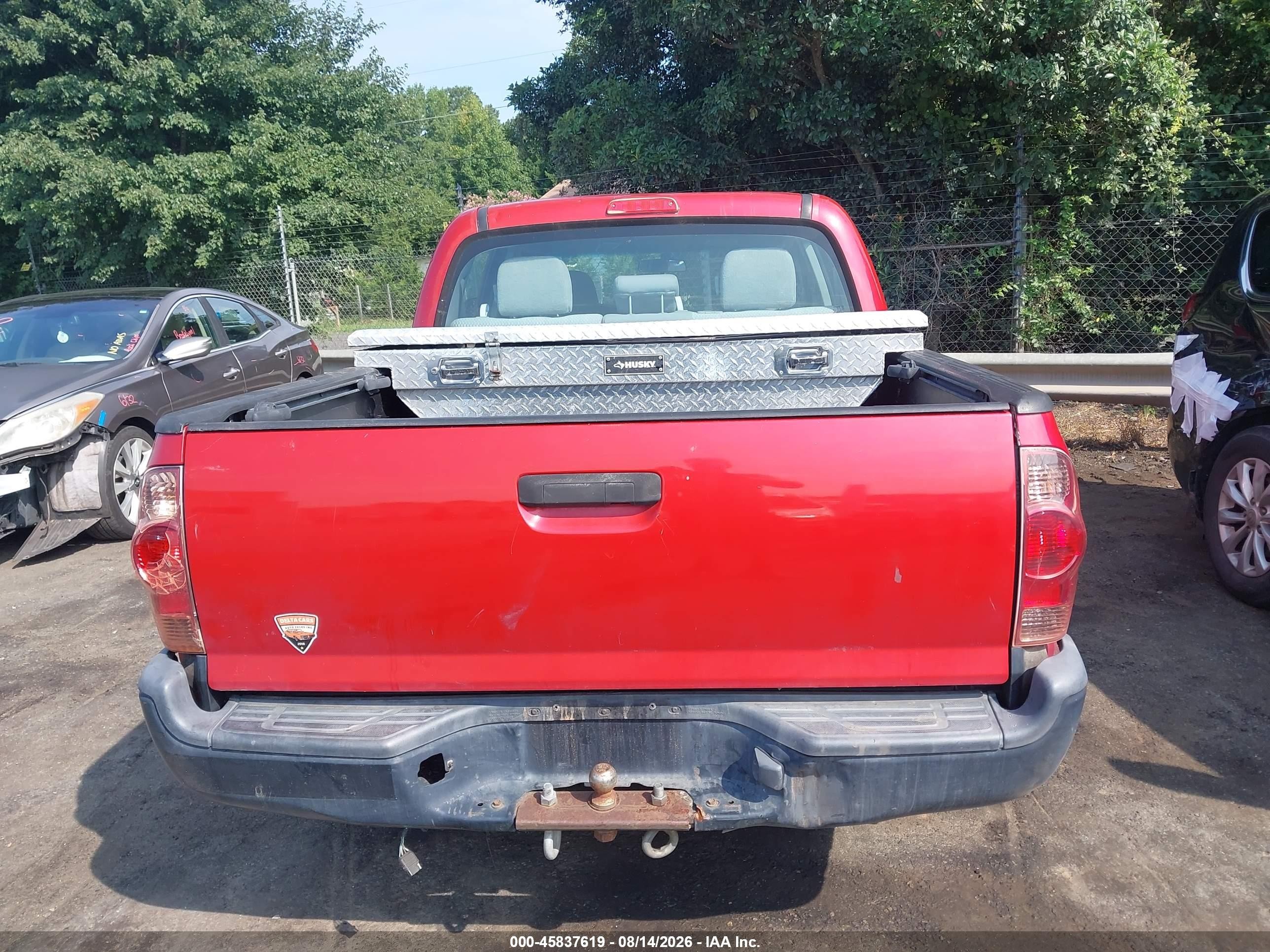 2013 Toyota Tacoma   Red vin: 5TFJX4CN6DX033449