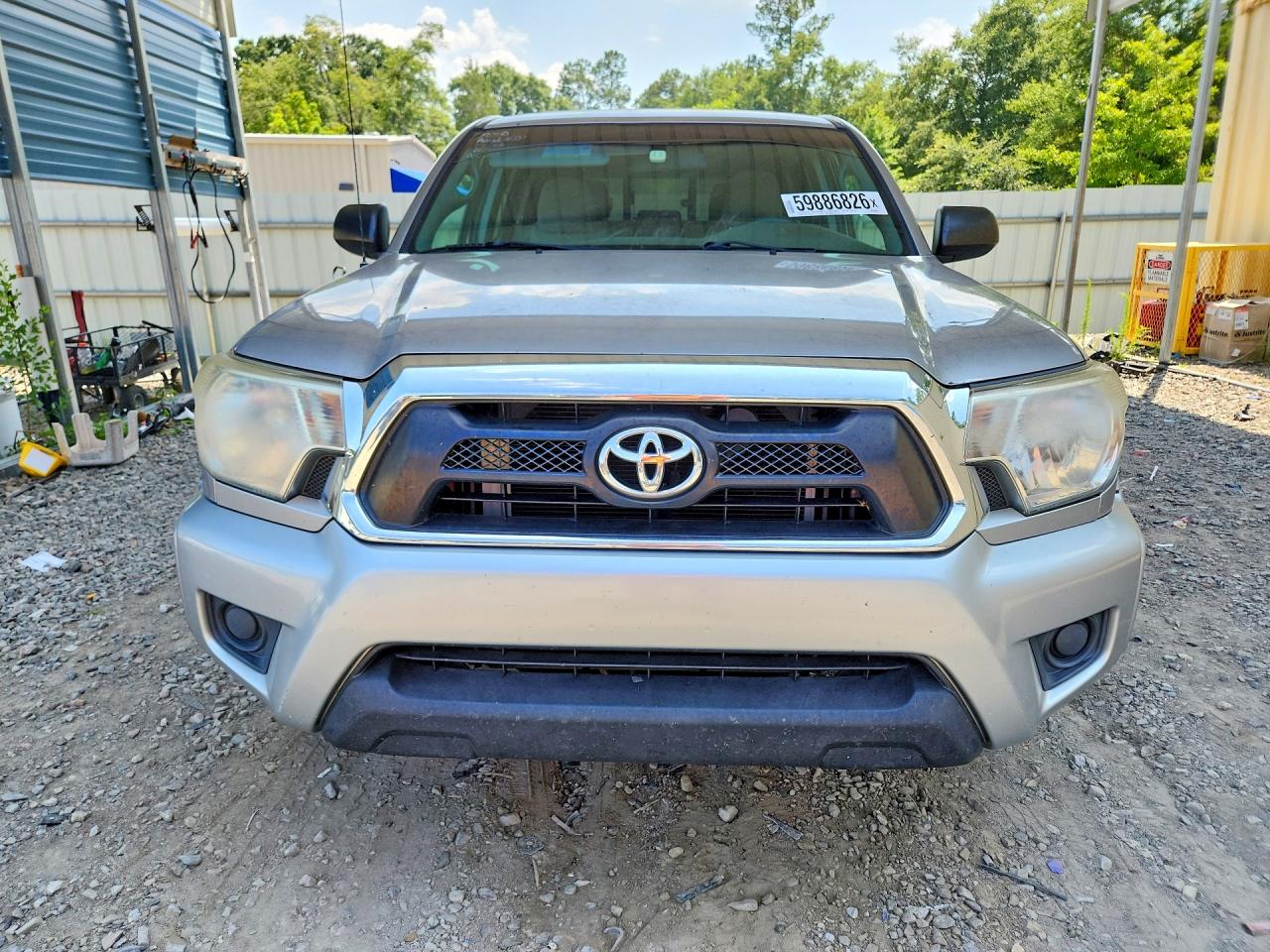 2014 Toyota Tacoma Base Серебряный vin: 5TFJX4CN7EX046597