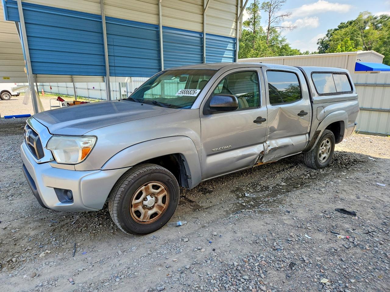 2014 Toyota Tacoma Base Серебряный vin: 5TFJX4CN7EX046597