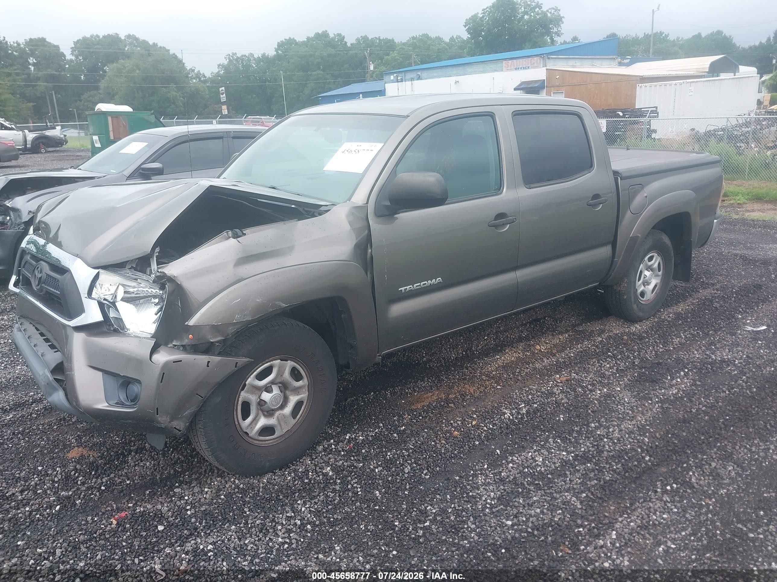 2013 Toyota Tacoma   Коричневый vin: 5TFJX4CNXDX024298
