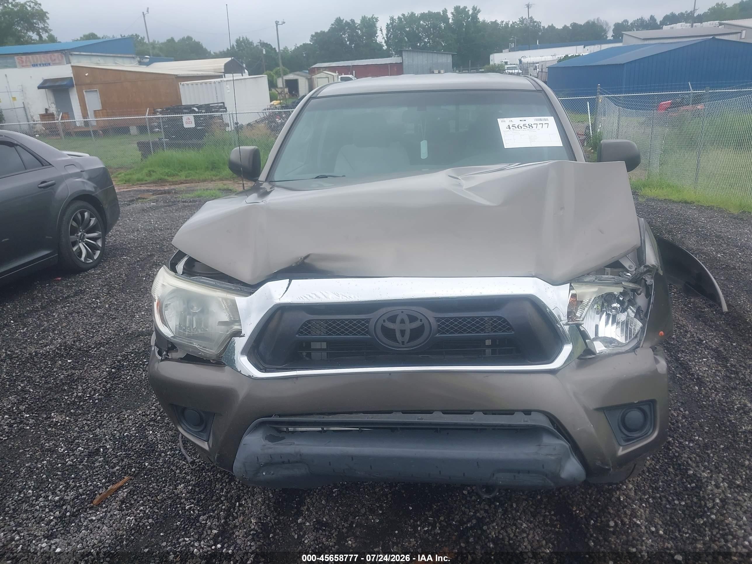 2013 Toyota Tacoma   Коричневый vin: 5TFJX4CNXDX024298