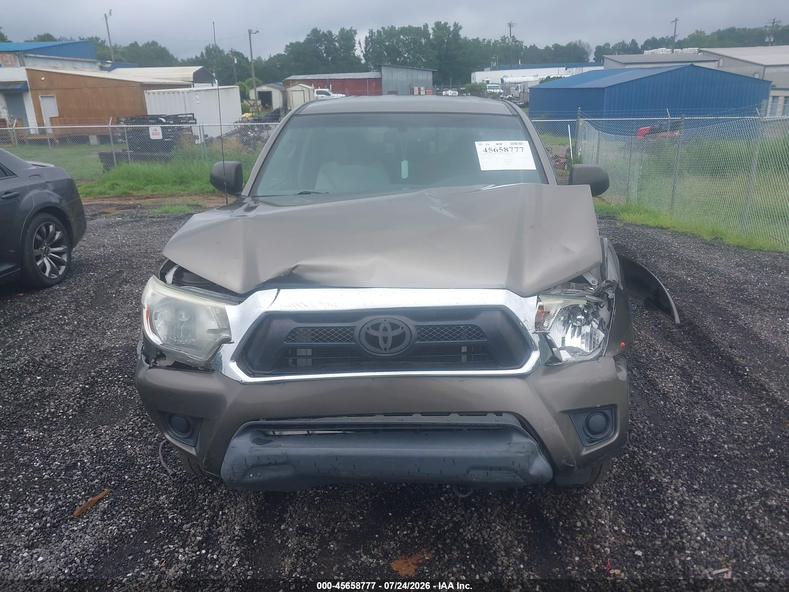 2013 Toyota Tacoma   Коричневый vin: 5TFJX4CNXDX024298