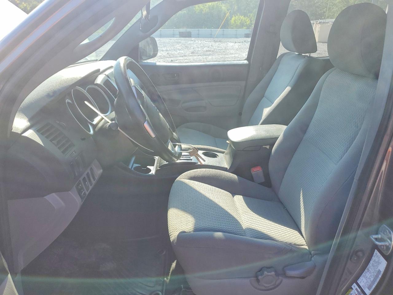 2013 Toyota Tacoma Double Cab Gray vin: 5TFJX4GN0DX015409