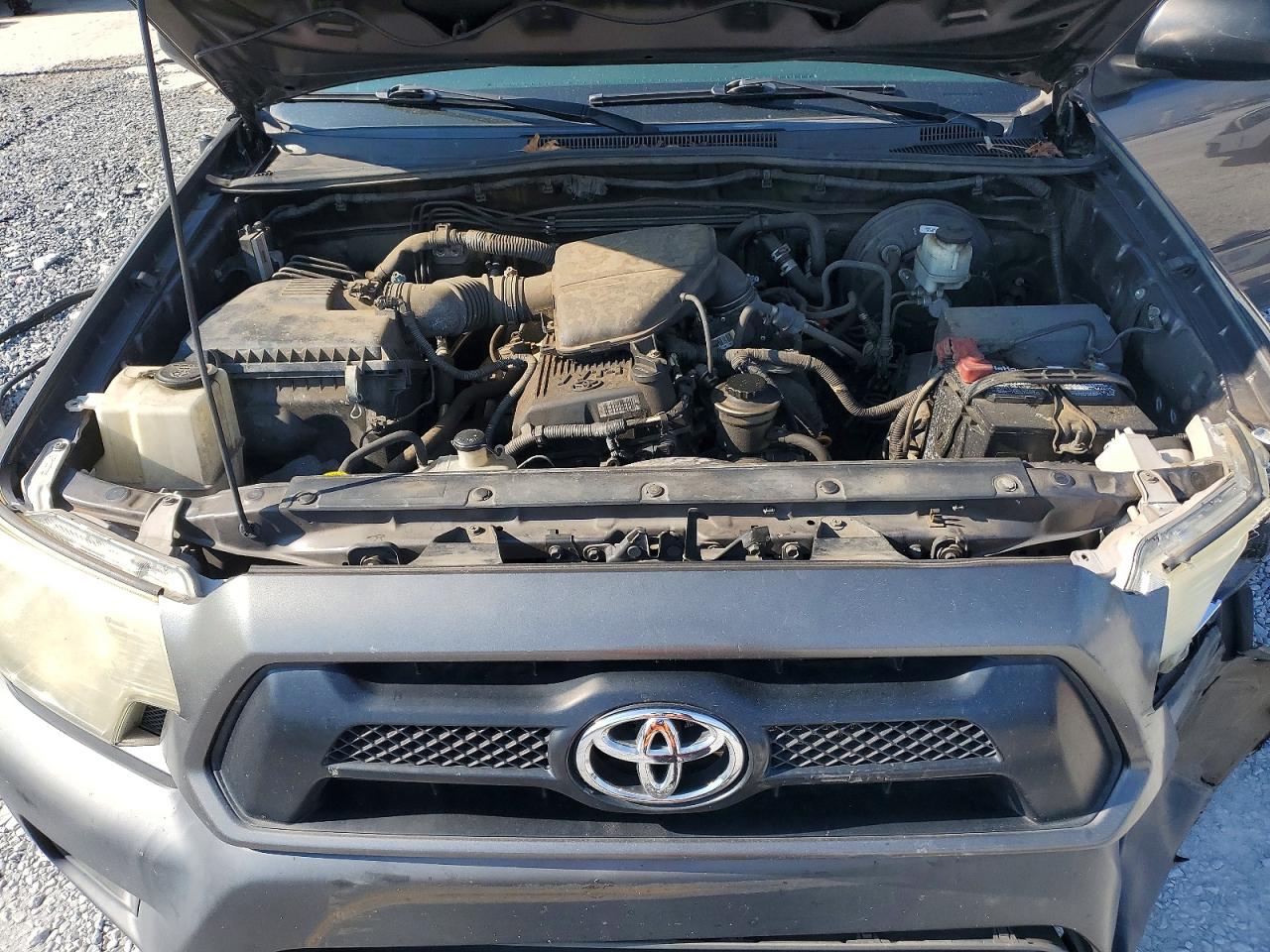 2013 Toyota Tacoma Double Cab Gray vin: 5TFJX4GN0DX015409
