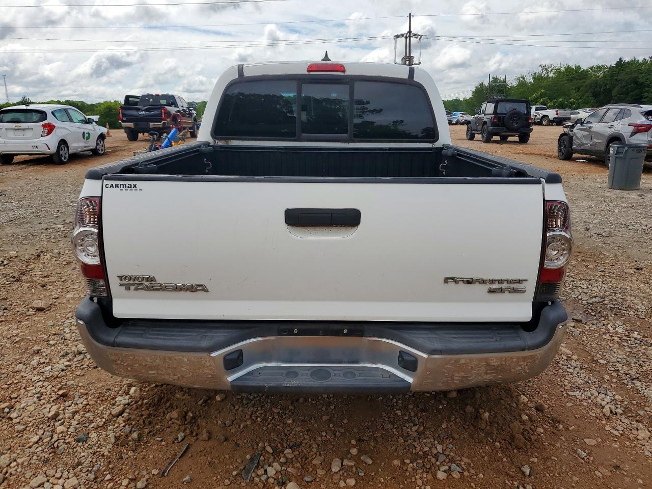 2014 Toyota Tacoma Double Cab White vin: 5TFJX4GN0EX032793