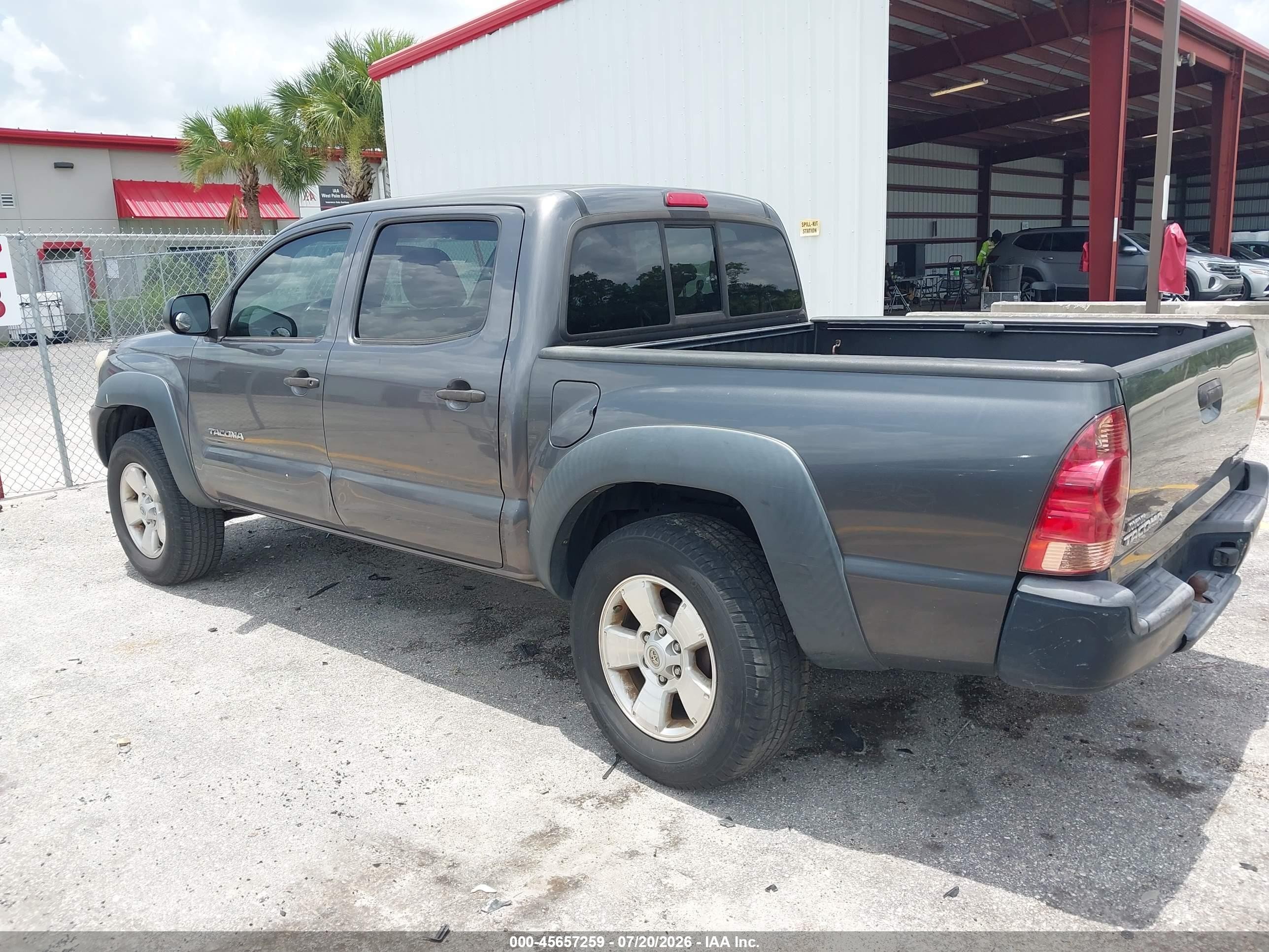 2014 Toyota Tacoma Prerunner Gray vin: 5TFJX4GN0EX037038