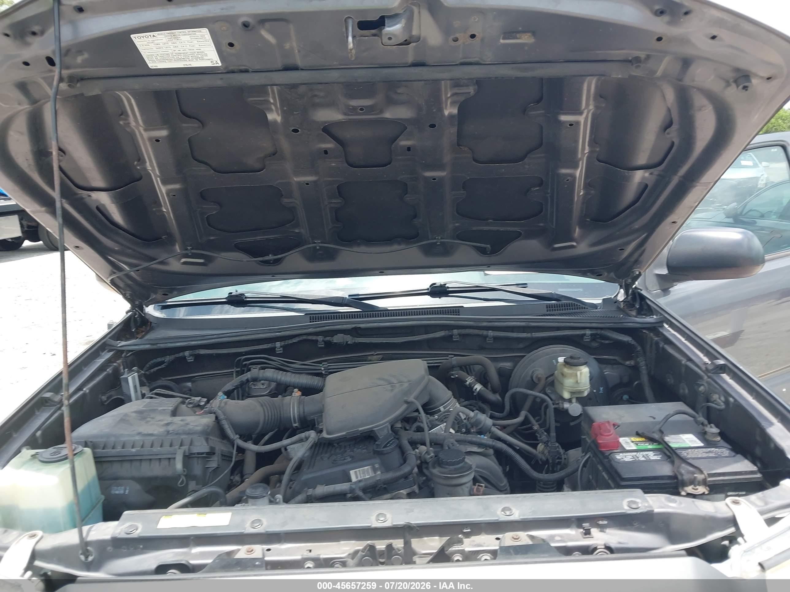 2014 Toyota Tacoma Prerunner Gray vin: 5TFJX4GN0EX037038