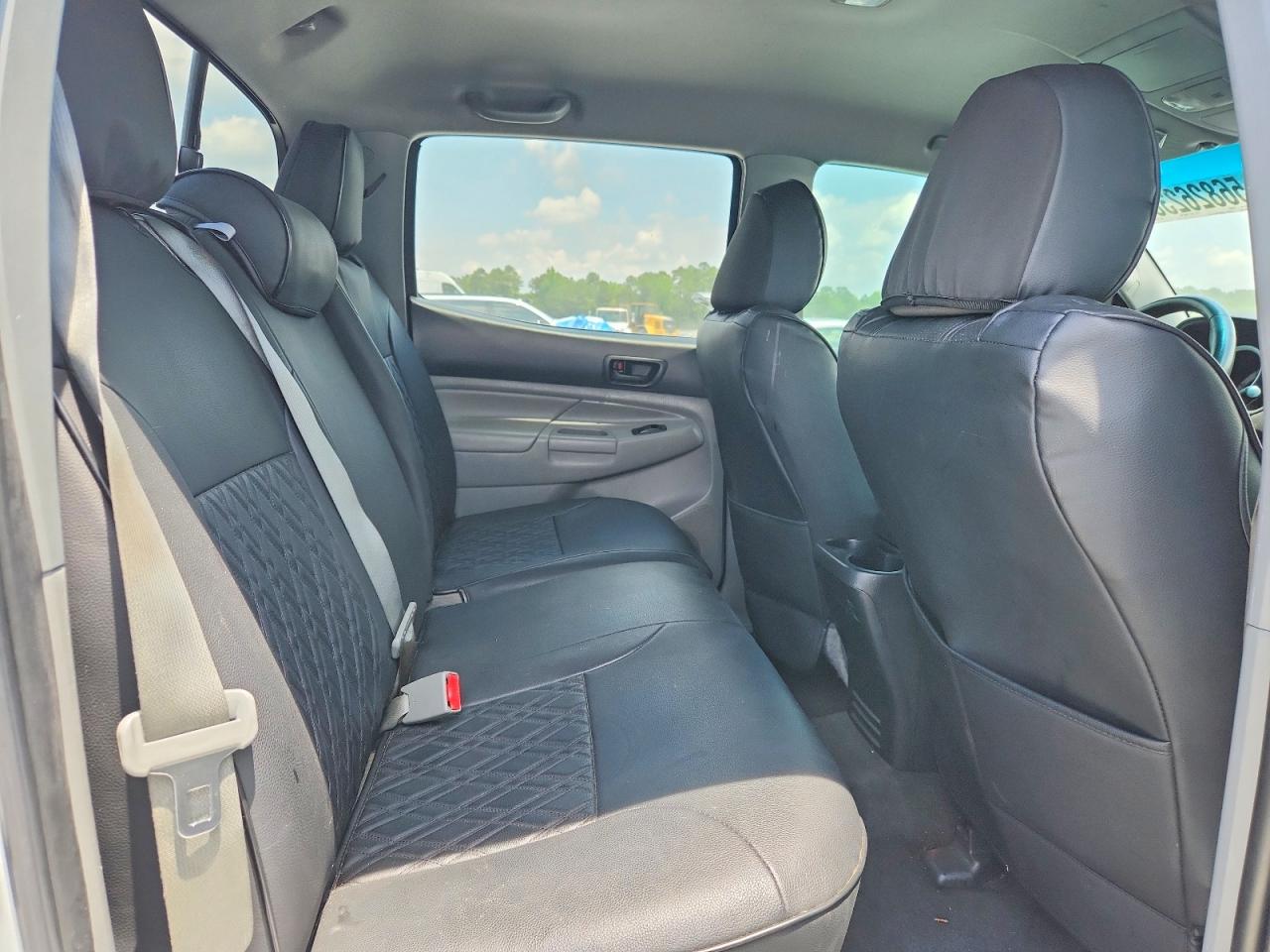 2015 Toyota Tacoma Double Cab Prerunner White vin: 5TFJX4GN0FX037784