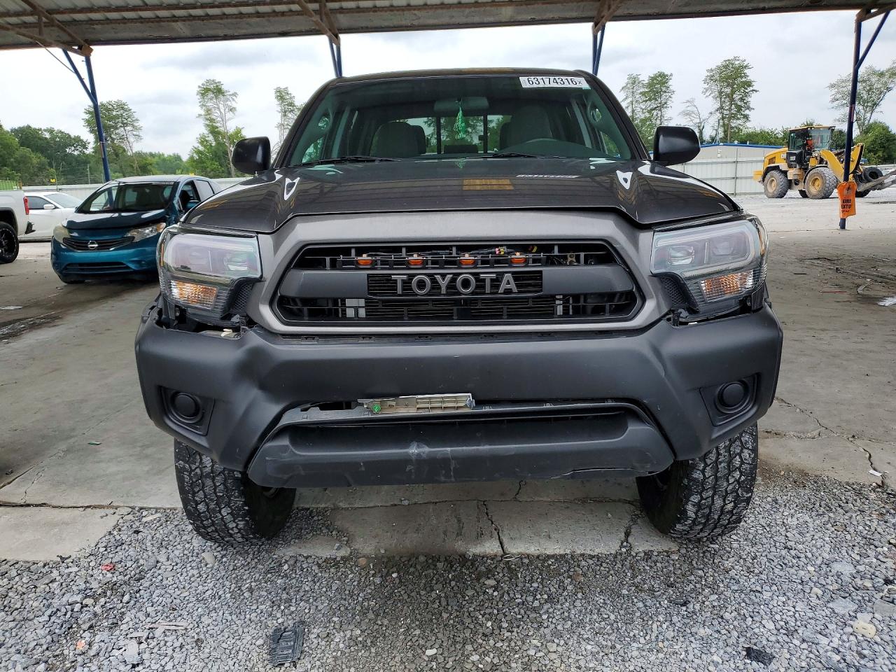 2013 Toyota Tacoma Double Cab Gray vin: 5TFJX4GN1DX016360