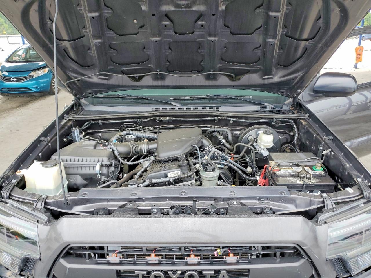 2013 Toyota Tacoma Double Cab Gray vin: 5TFJX4GN1DX016360