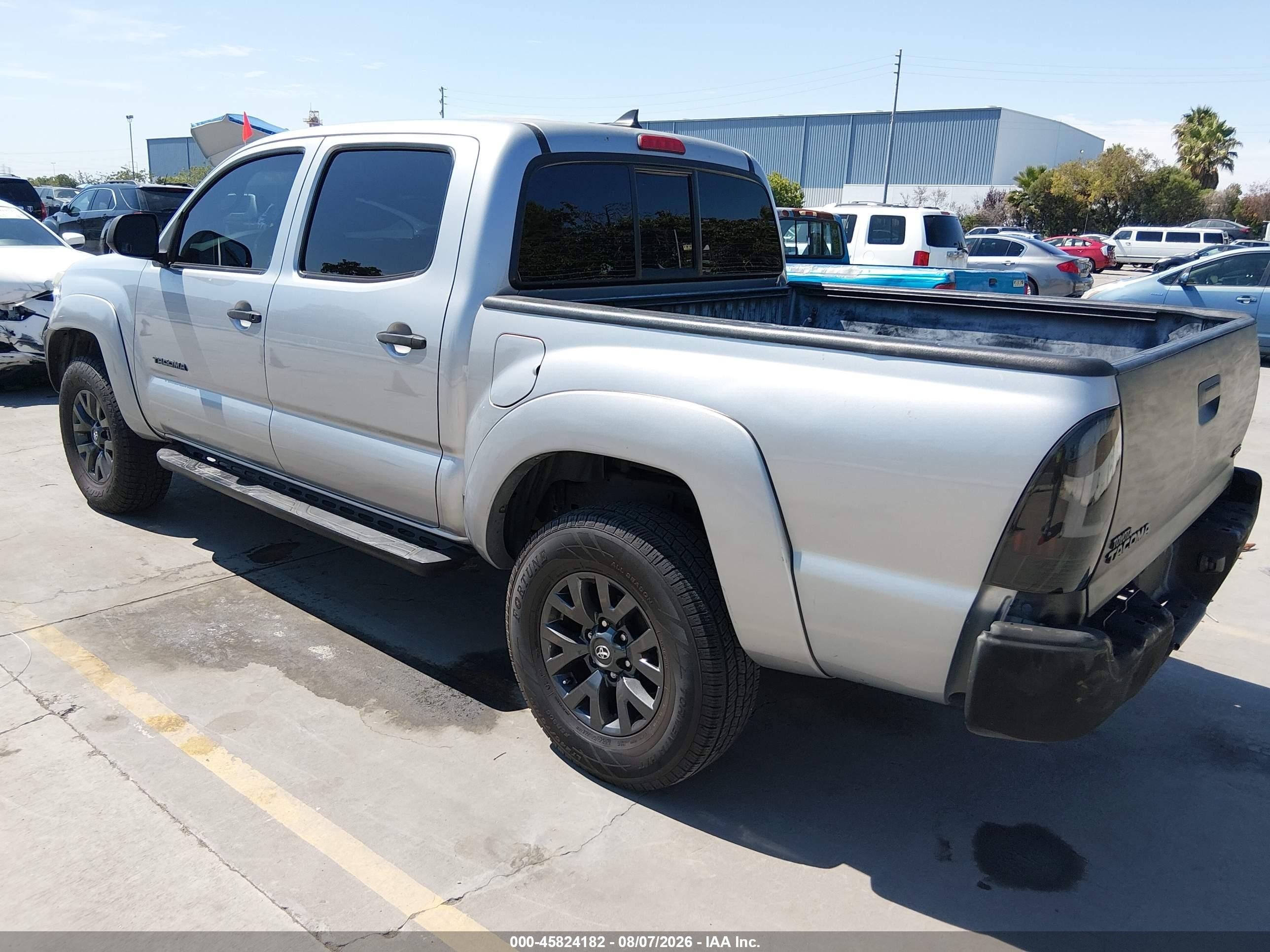 2014 Toyota Tacoma Prerunner Серый vin: 5TFJX4GN1EX033841