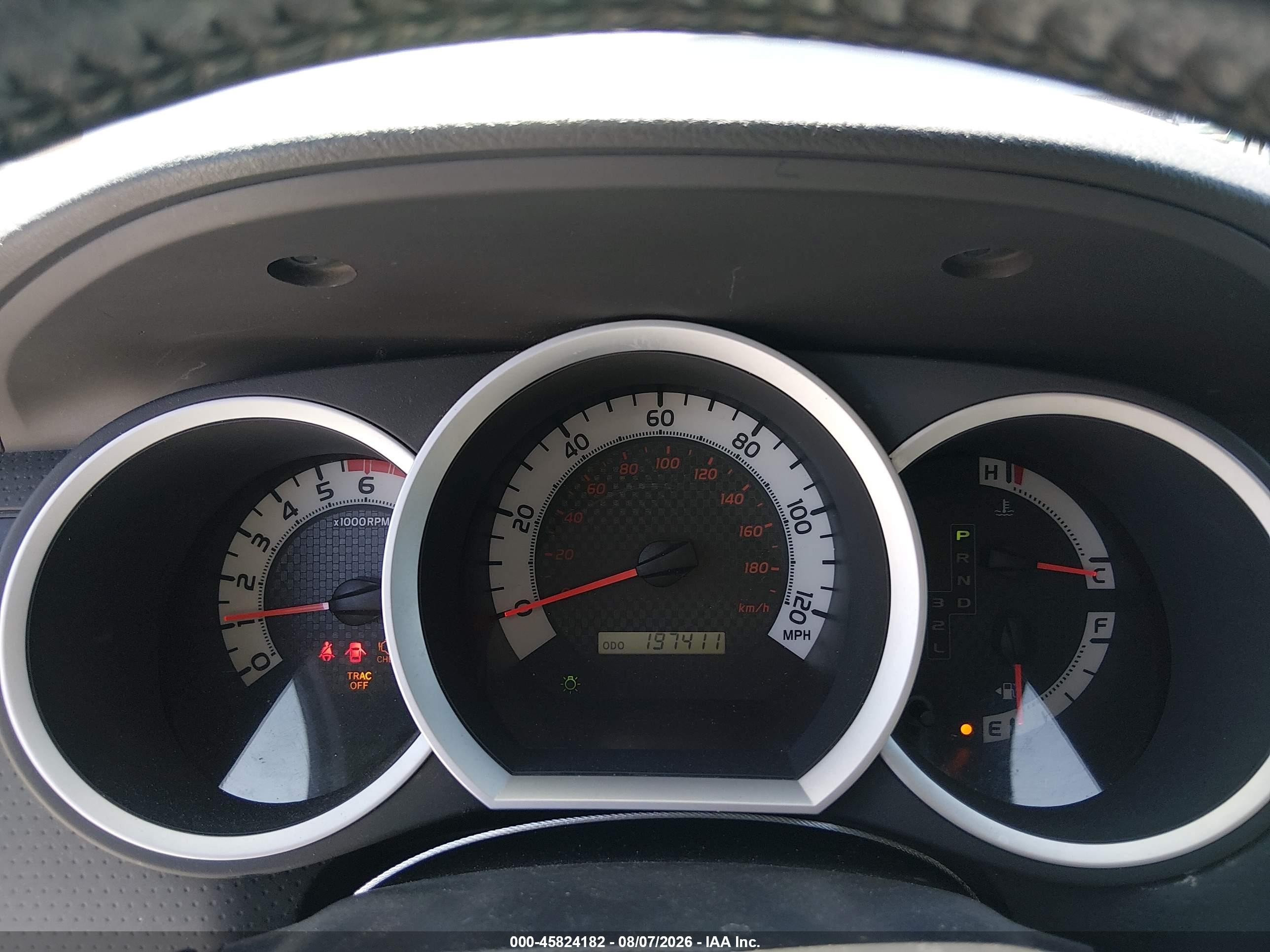 2014 Toyota Tacoma Prerunner Серый vin: 5TFJX4GN1EX033841