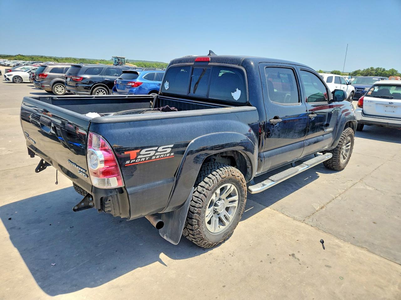 2015 Toyota Tacoma Double Cab Prerunner Black vin: 5TFJX4GN1FX043903