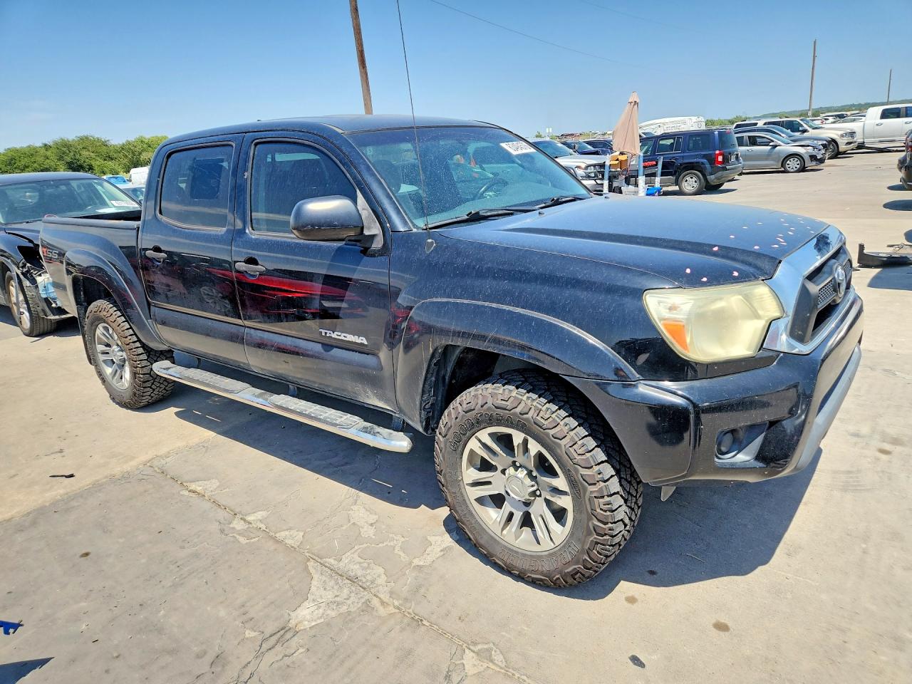 2015 Toyota Tacoma Double Cab Prerunner Black vin: 5TFJX4GN1FX043903