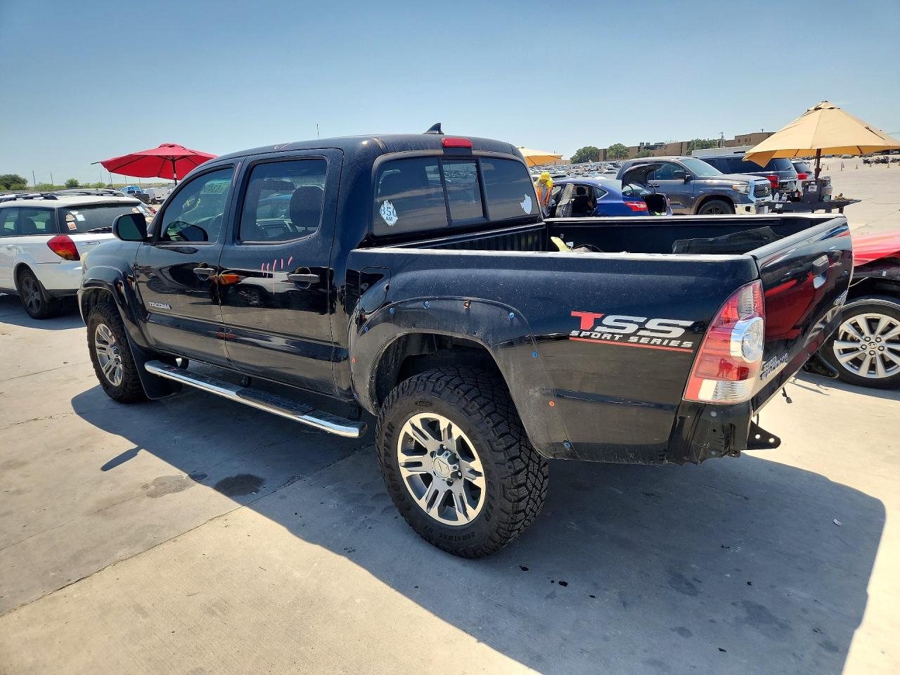 2015 Toyota Tacoma Double Cab Prerunner Black vin: 5TFJX4GN1FX043903