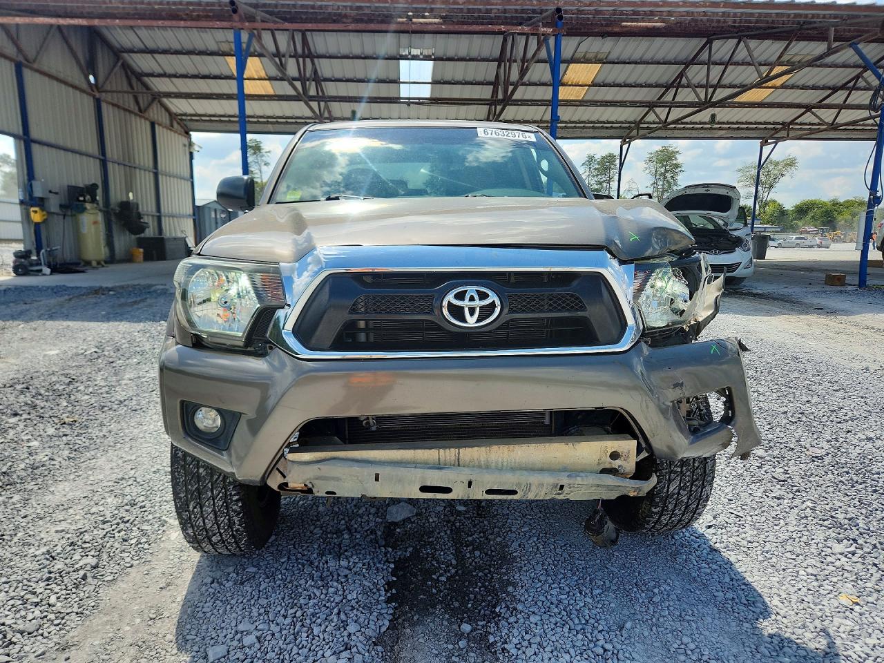 2015 Toyota Tacoma Double Cab Prerunner Brown vin: 5TFJX4GN1FX048907