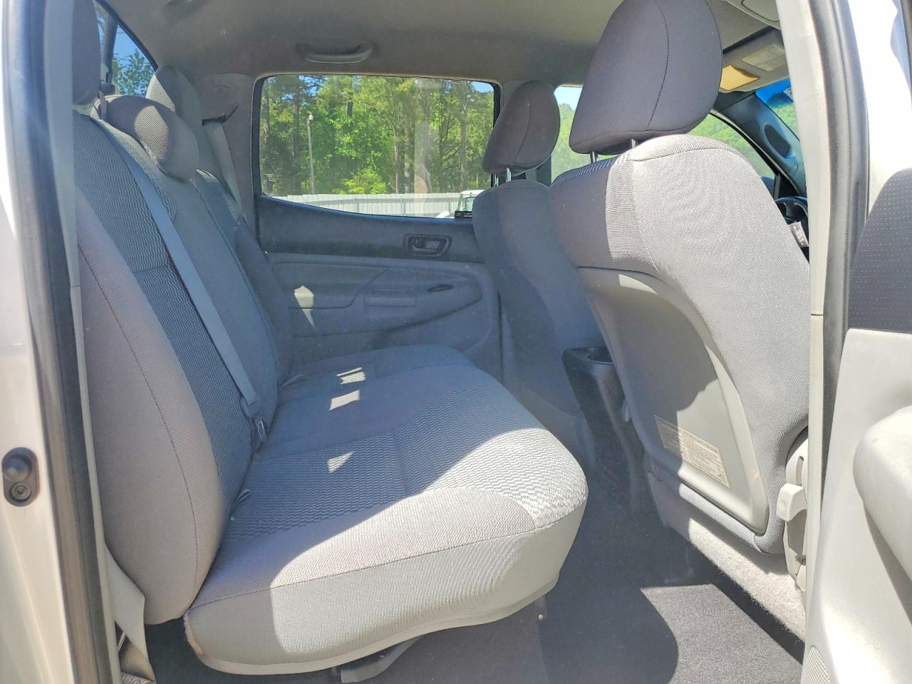 2013 Toyota Tacoma Double Cab Silver vin: 5TFJX4GN2DX018909