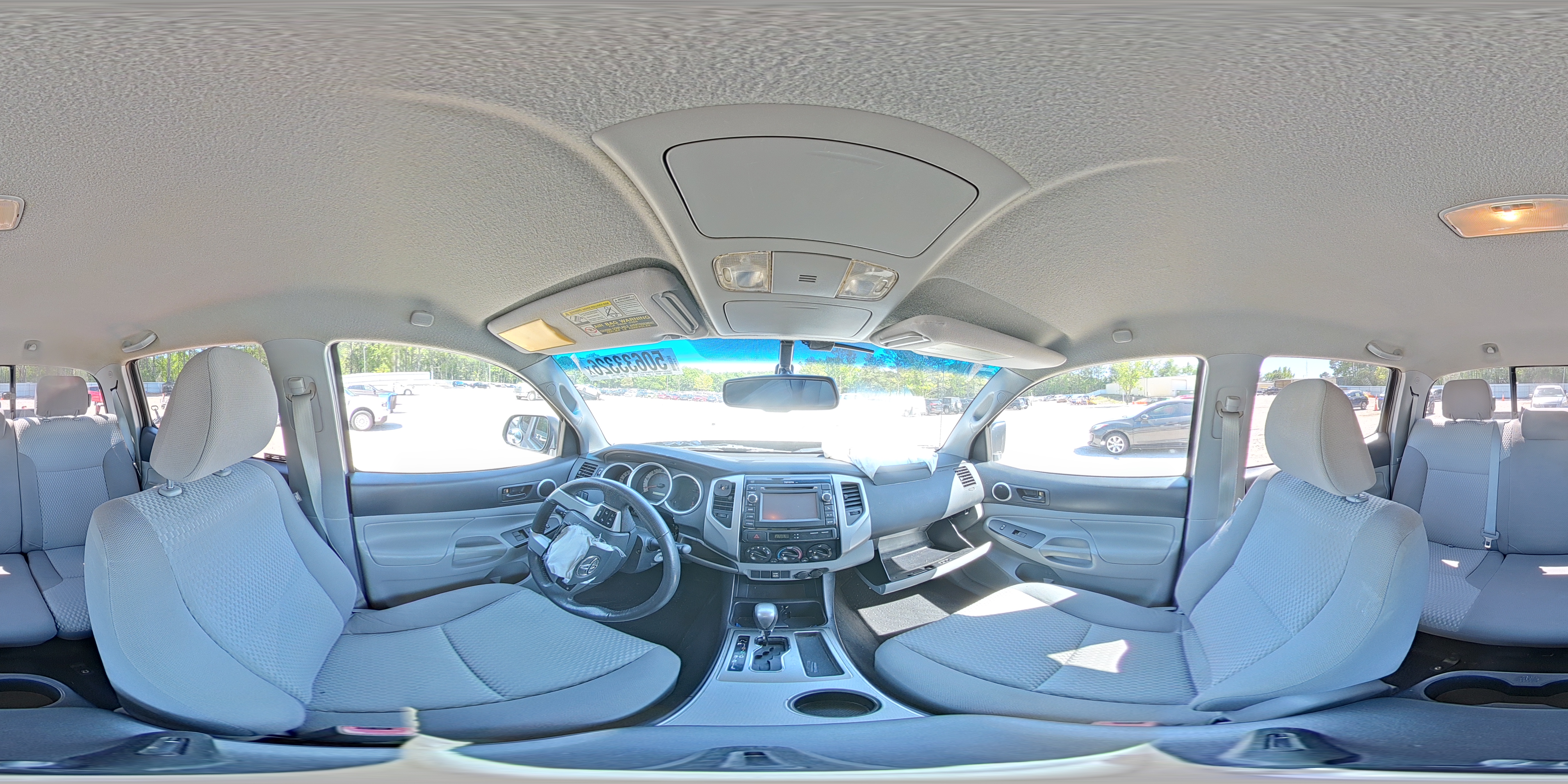 2013 Toyota Tacoma Double Cab Silver vin: 5TFJX4GN2DX018909