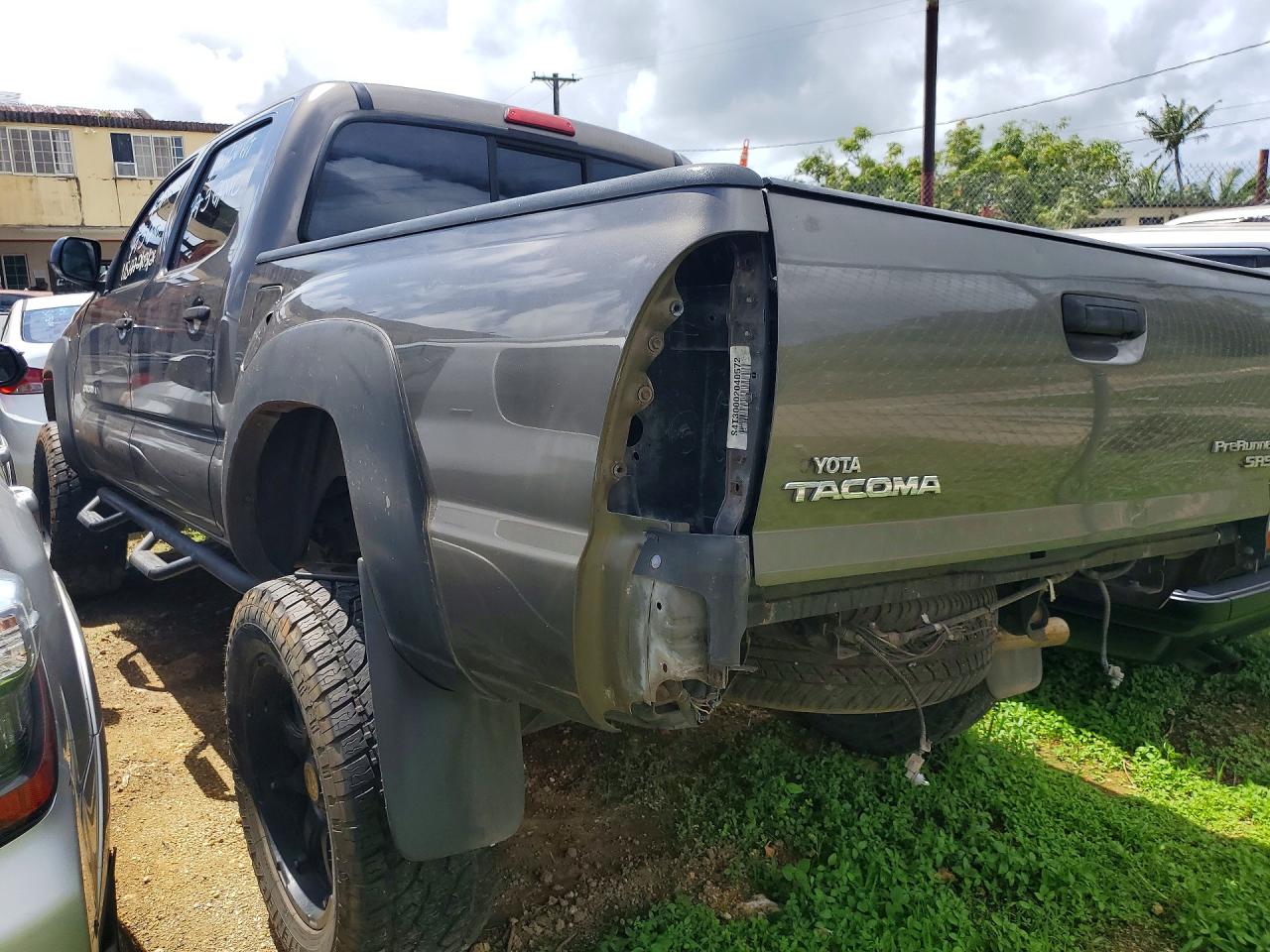 2012 Toyota Tacoma Double Cab Желто-коричневый vin: 5TFJX4GN3CX008615