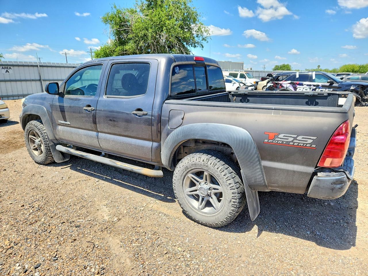 2013 Toyota Tacoma Double Cab Серый vin: 5TFJX4GN3DX019468