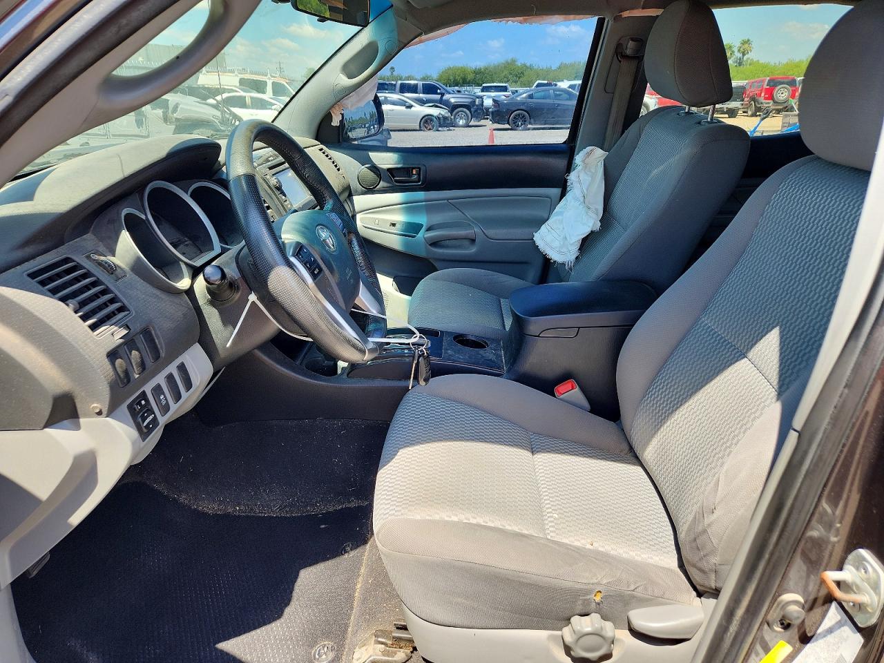 2013 Toyota Tacoma Double Cab Серый vin: 5TFJX4GN3DX019468