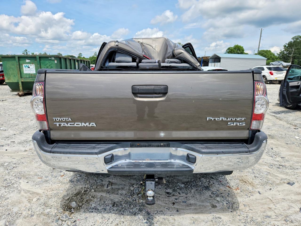 2013 Toyota Tacoma Double Cab Серый vin: 5TFJX4GN3DX026615