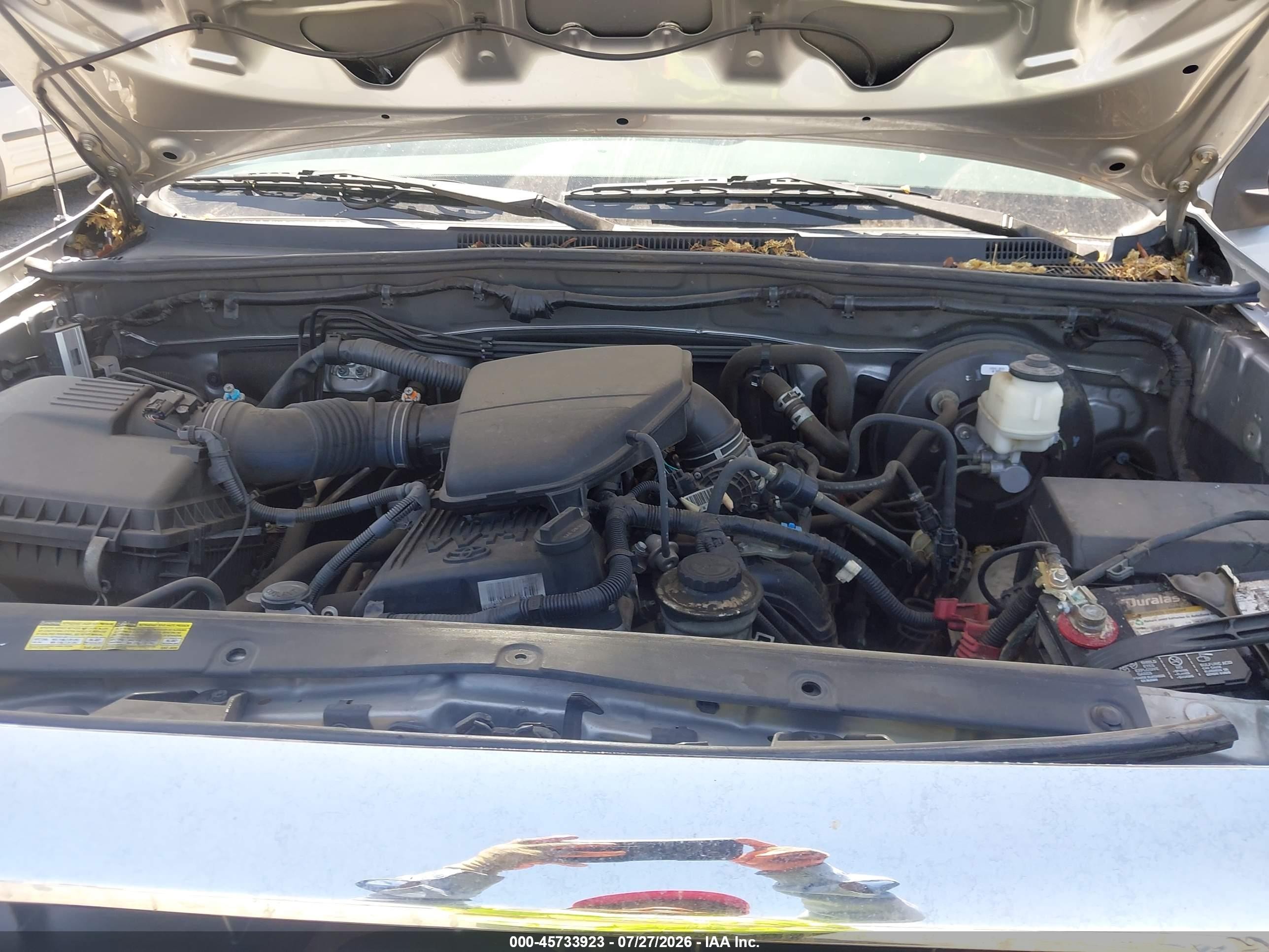 2014 Toyota Tacoma Prerunner Серебряный vin: 5TFJX4GN3EX031072