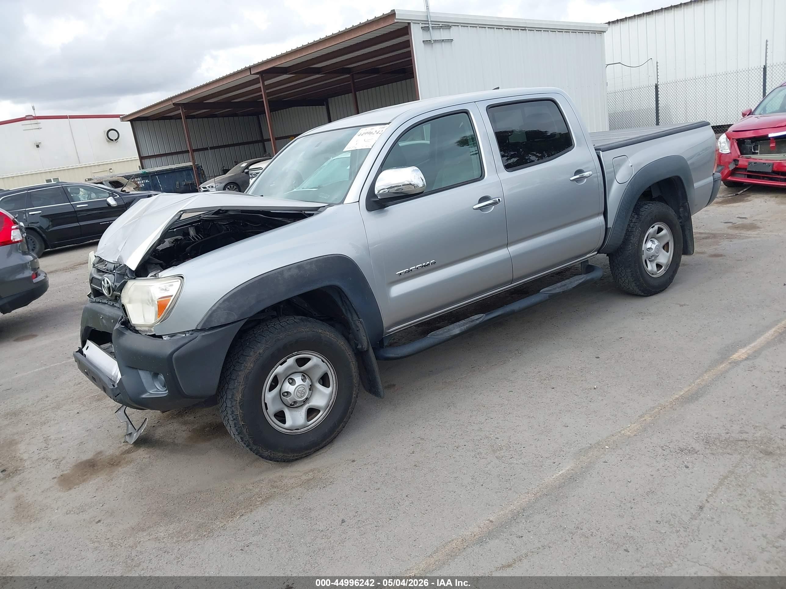 2014 Toyota Tacoma Prerunner Gray vin: 5TFJX4GN3EX033940