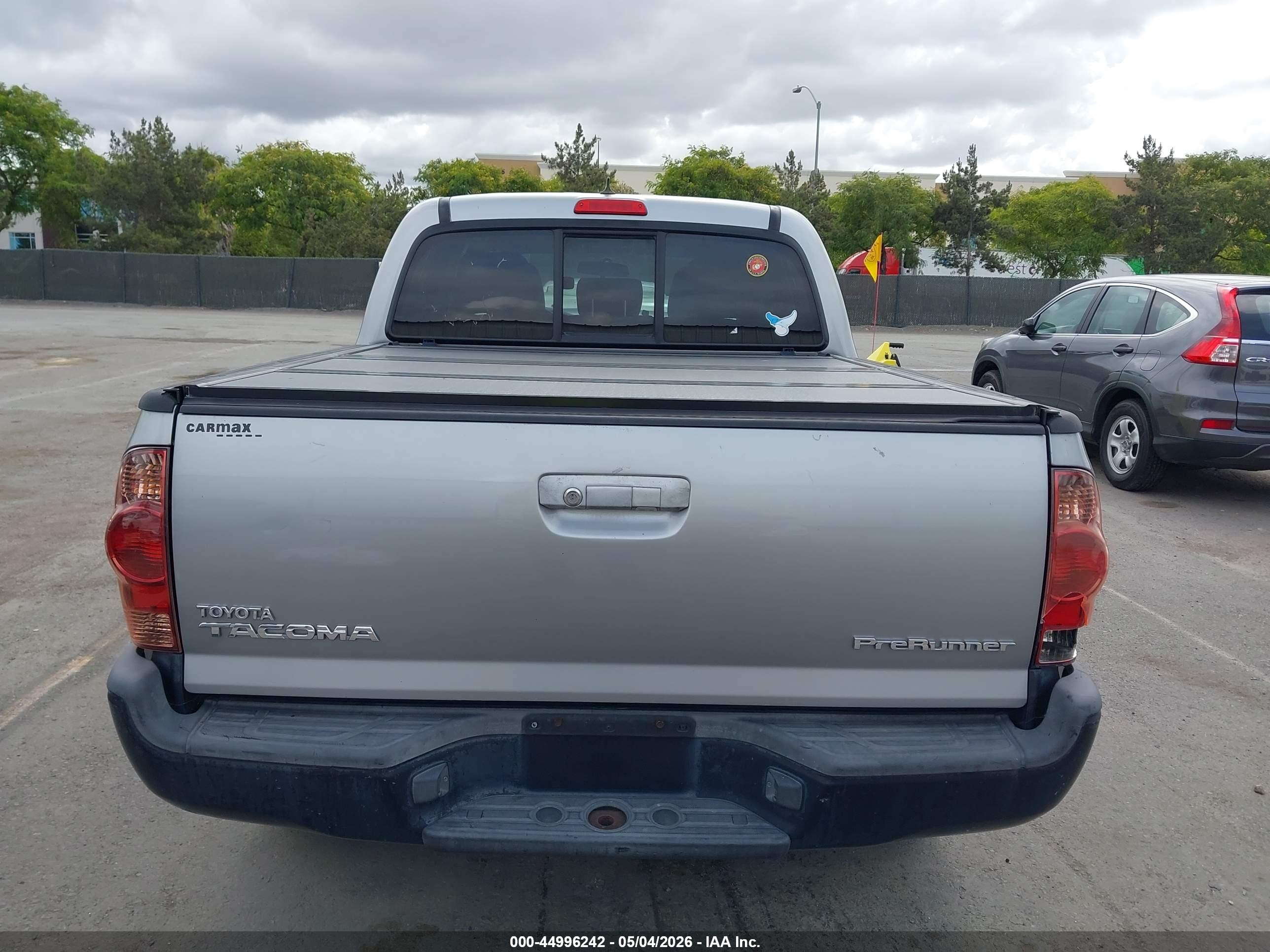 2014 Toyota Tacoma Prerunner Gray vin: 5TFJX4GN3EX033940