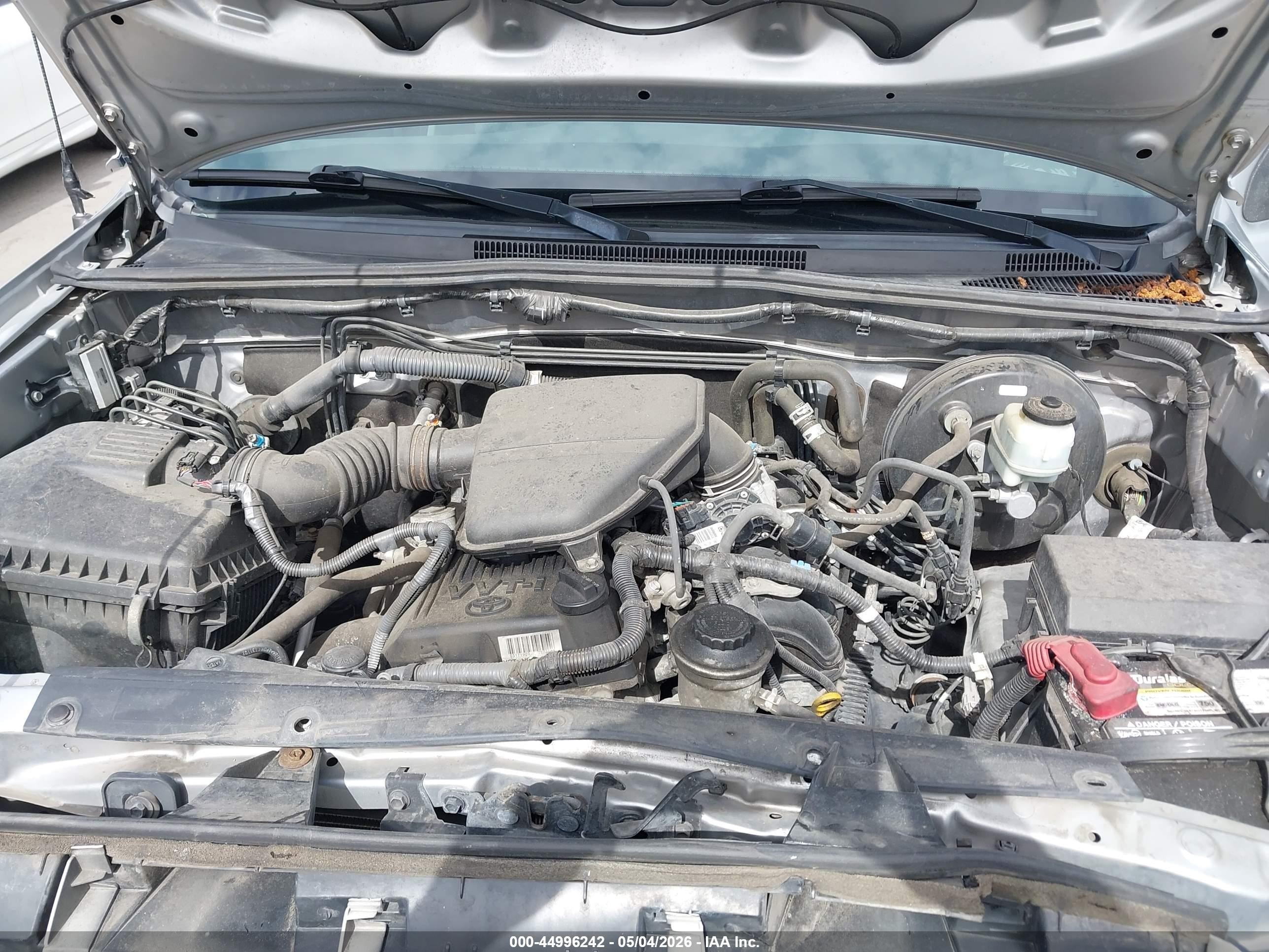 2014 Toyota Tacoma Prerunner Gray vin: 5TFJX4GN3EX033940