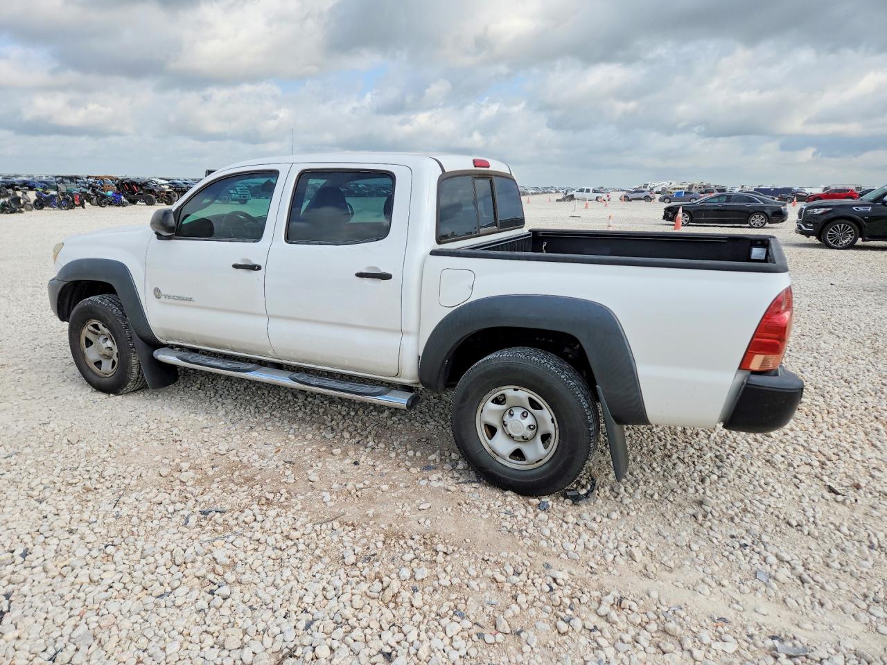 2015 Toyota Tacoma Double Cab Prerunner Белый vin: 5TFJX4GN3FX049797