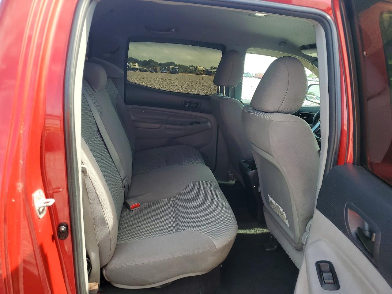 2013 Toyota Tacoma Double Cab Red vin: 5TFJX4GN4DX025263