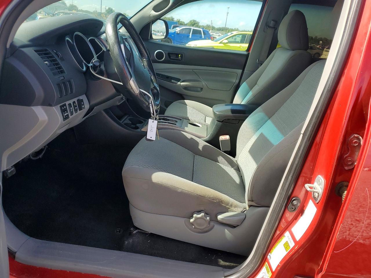 2013 Toyota Tacoma Double Cab Red vin: 5TFJX4GN4DX025263
