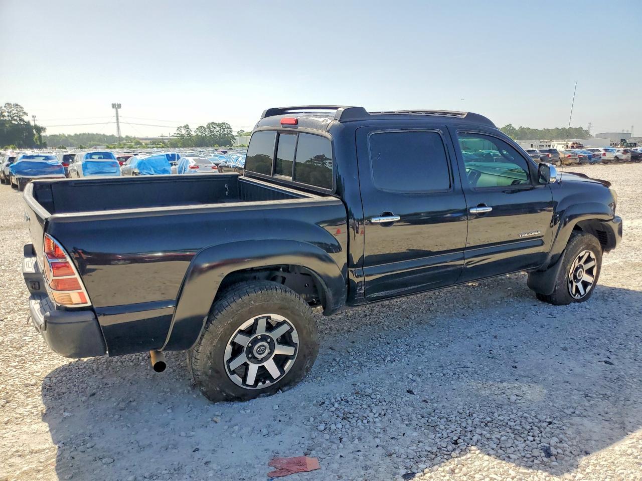 2015 Toyota Tacoma Double Cab Prerunner Black vin: 5TFJX4GN4FX048254