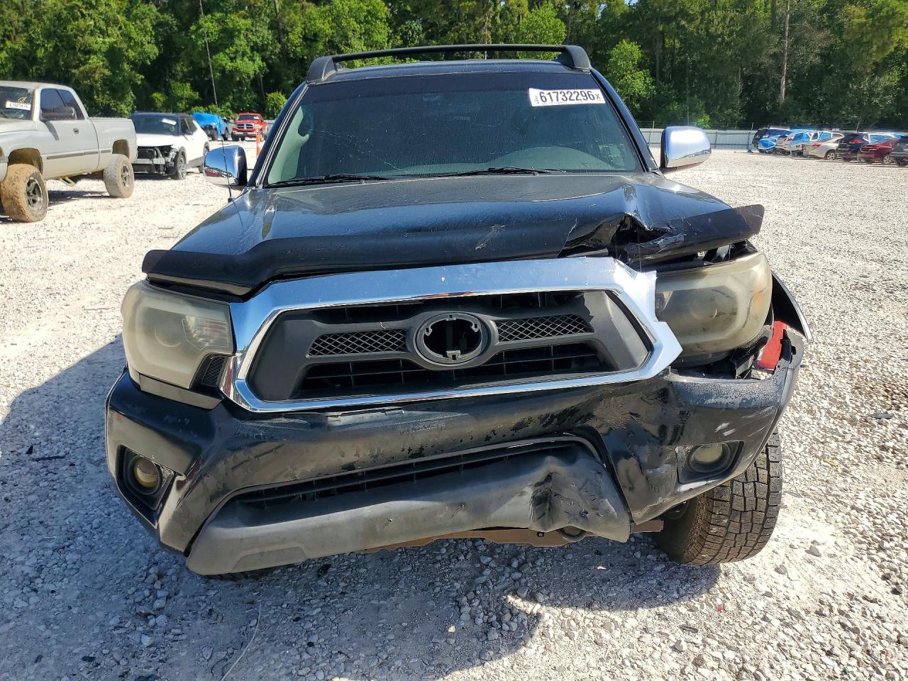 2015 Toyota Tacoma Double Cab Prerunner Black vin: 5TFJX4GN4FX048254