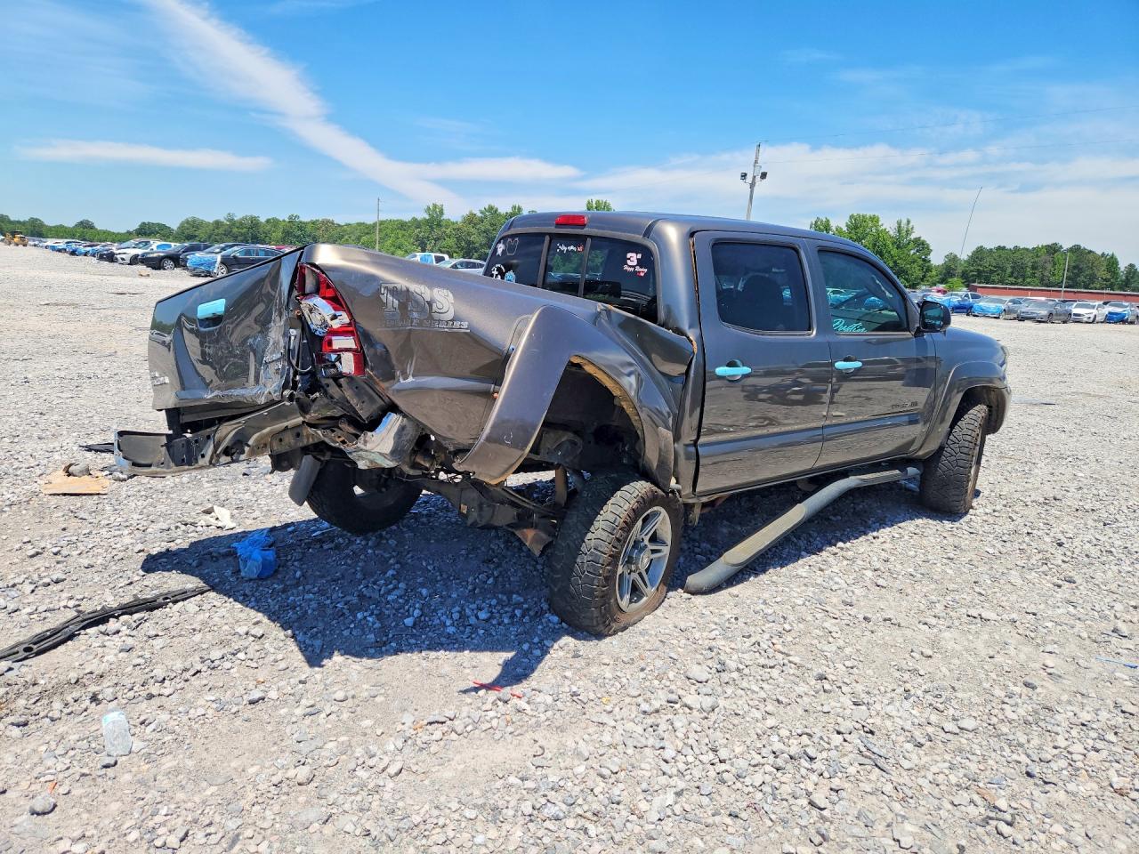 2013 Toyota Tacoma Double Cab Brown vin: 5TFJX4GN5DX019939