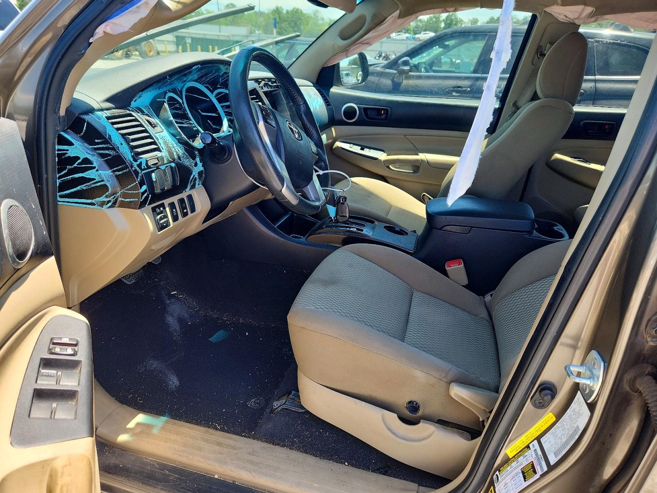2013 Toyota Tacoma Double Cab Brown vin: 5TFJX4GN5DX019939