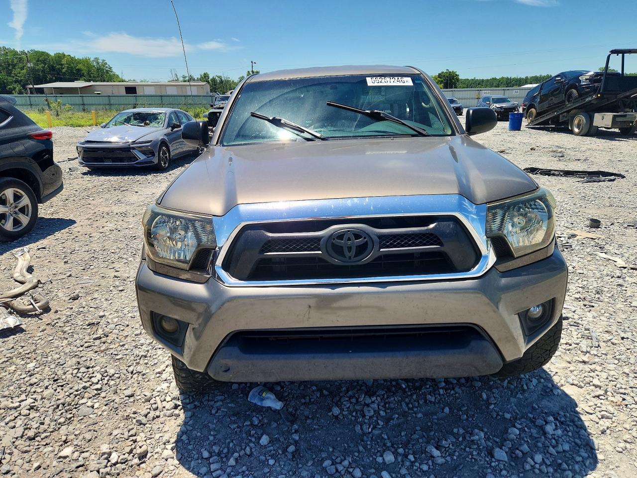2013 Toyota Tacoma Double Cab Brown vin: 5TFJX4GN5DX019939