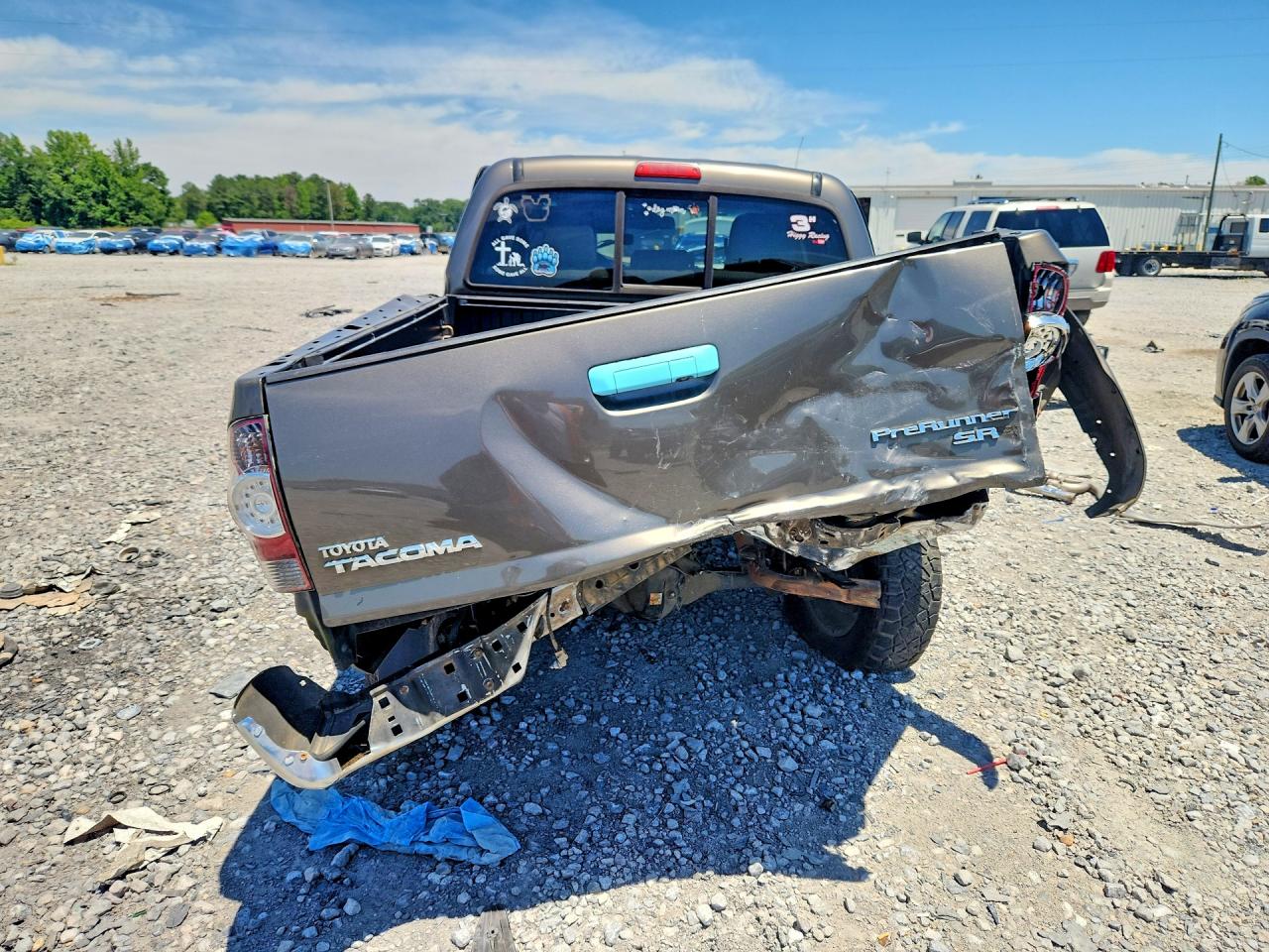 2013 Toyota Tacoma Double Cab Brown vin: 5TFJX4GN5DX019939